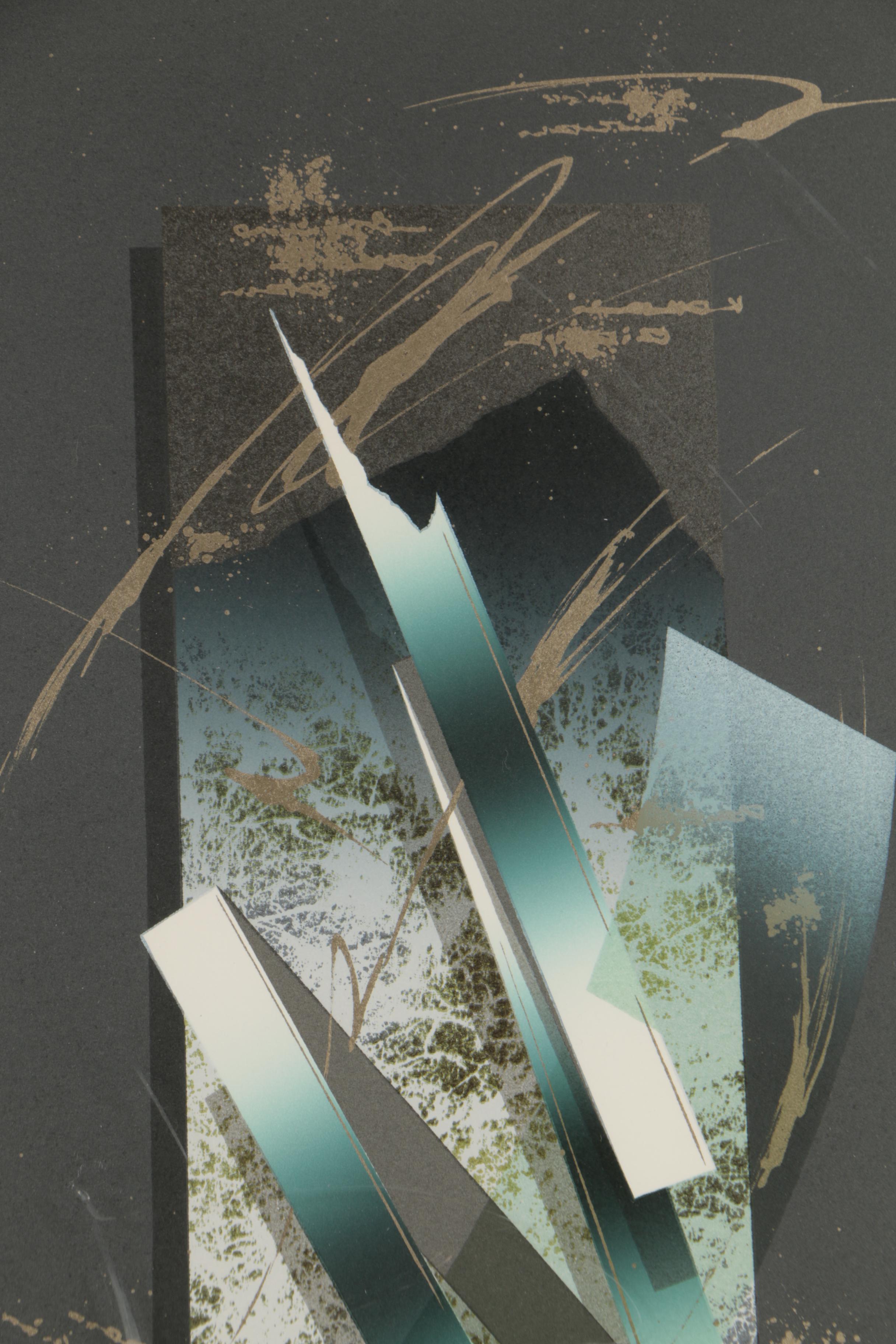 Nishikawa Yoichiro Lithograph "Emergence '92"