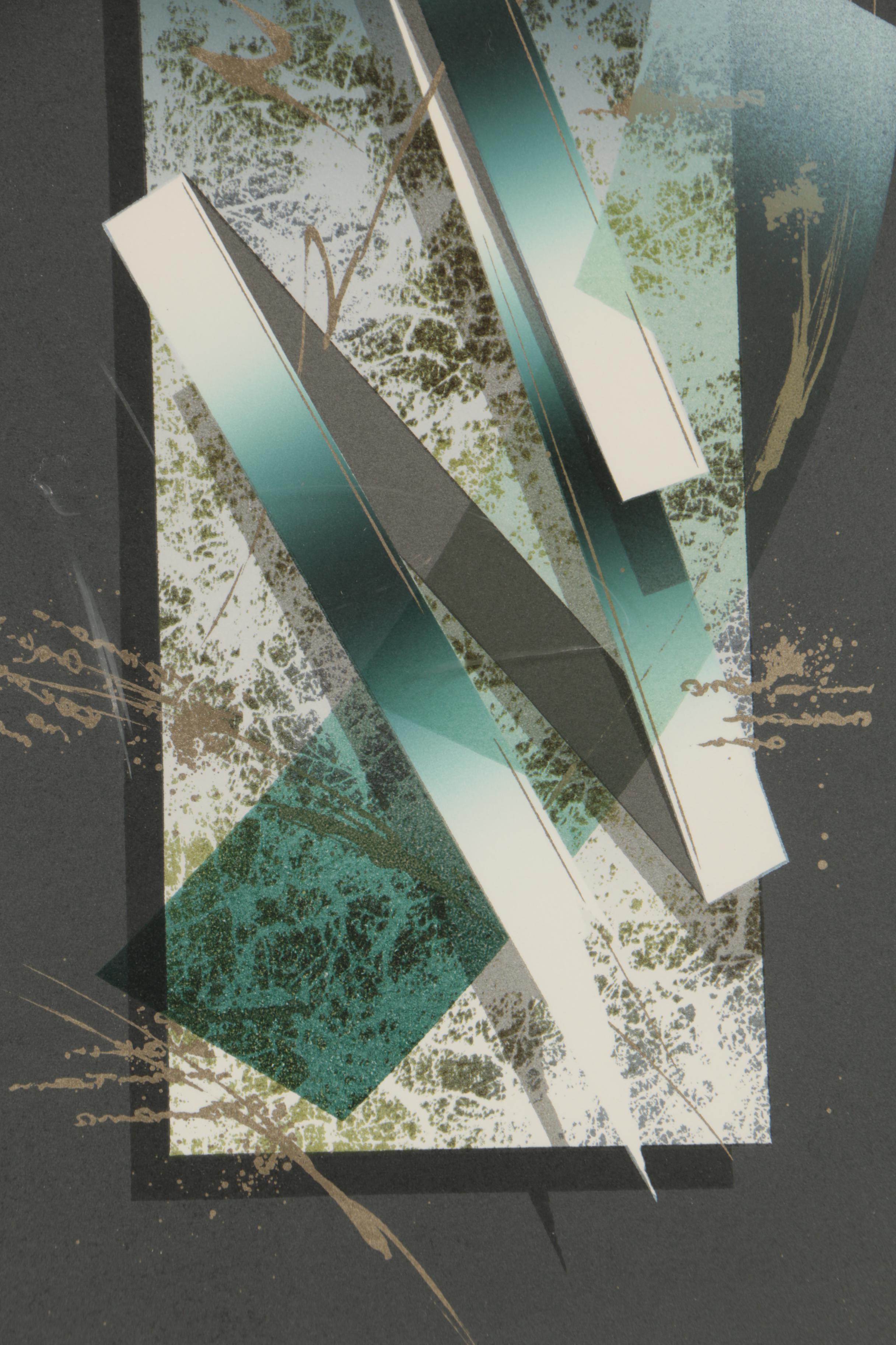 Nishikawa Yoichiro Lithograph "Emergence '92"