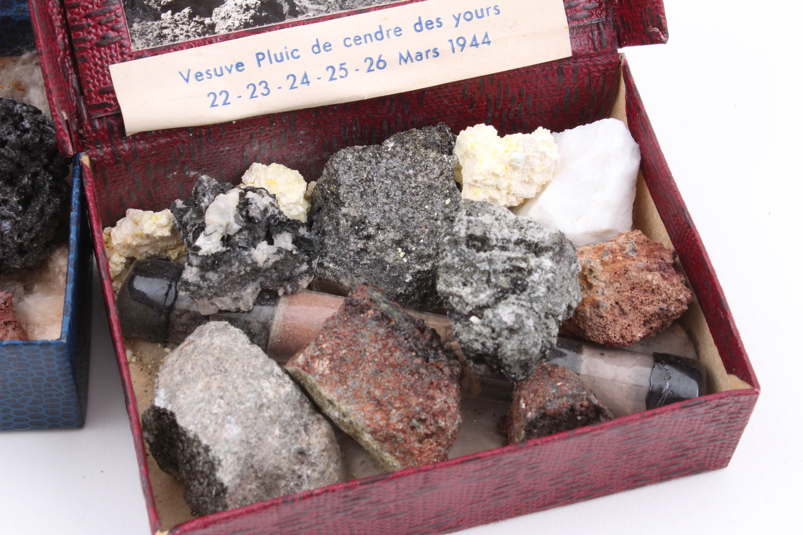 1944 Mt. Vesuvius Eruption Geological Specimens