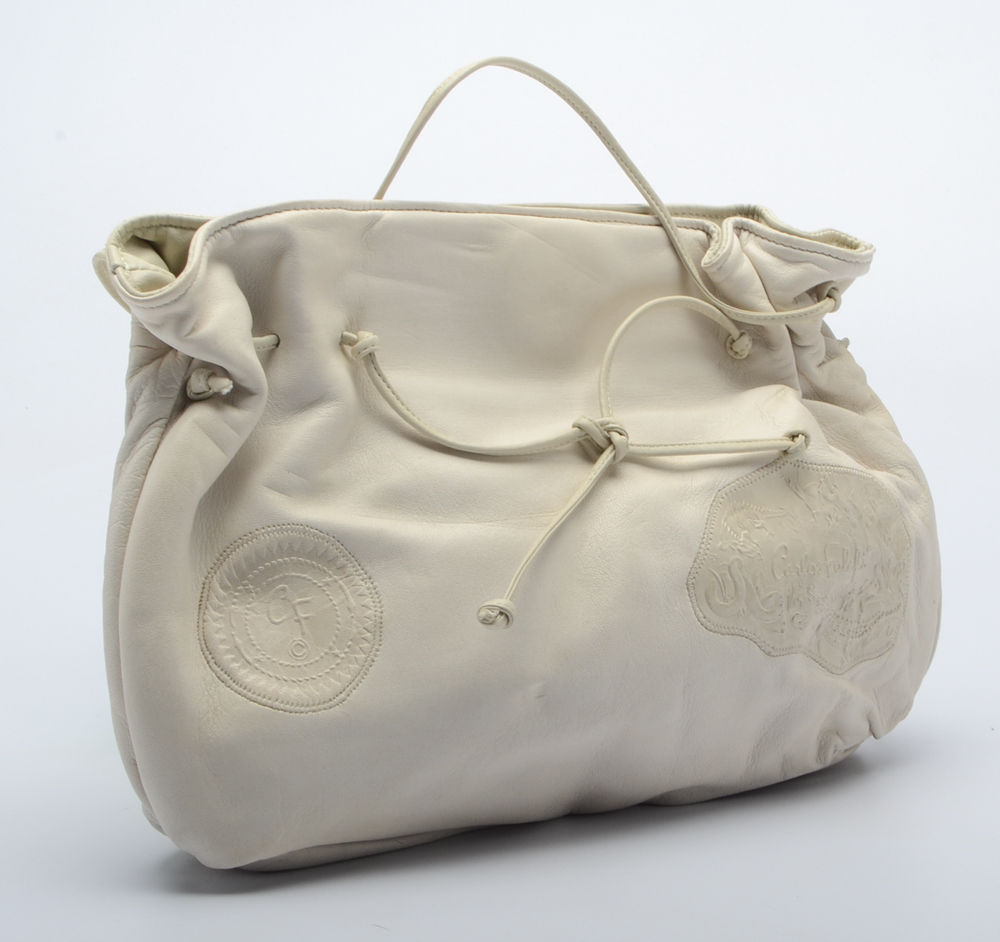 Vintage Carlos Falchi Leather Handbag