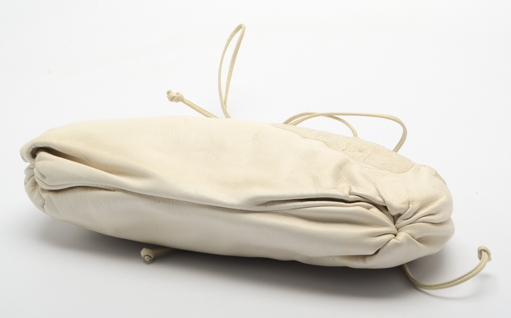 Vintage Carlos Falchi Leather Handbag