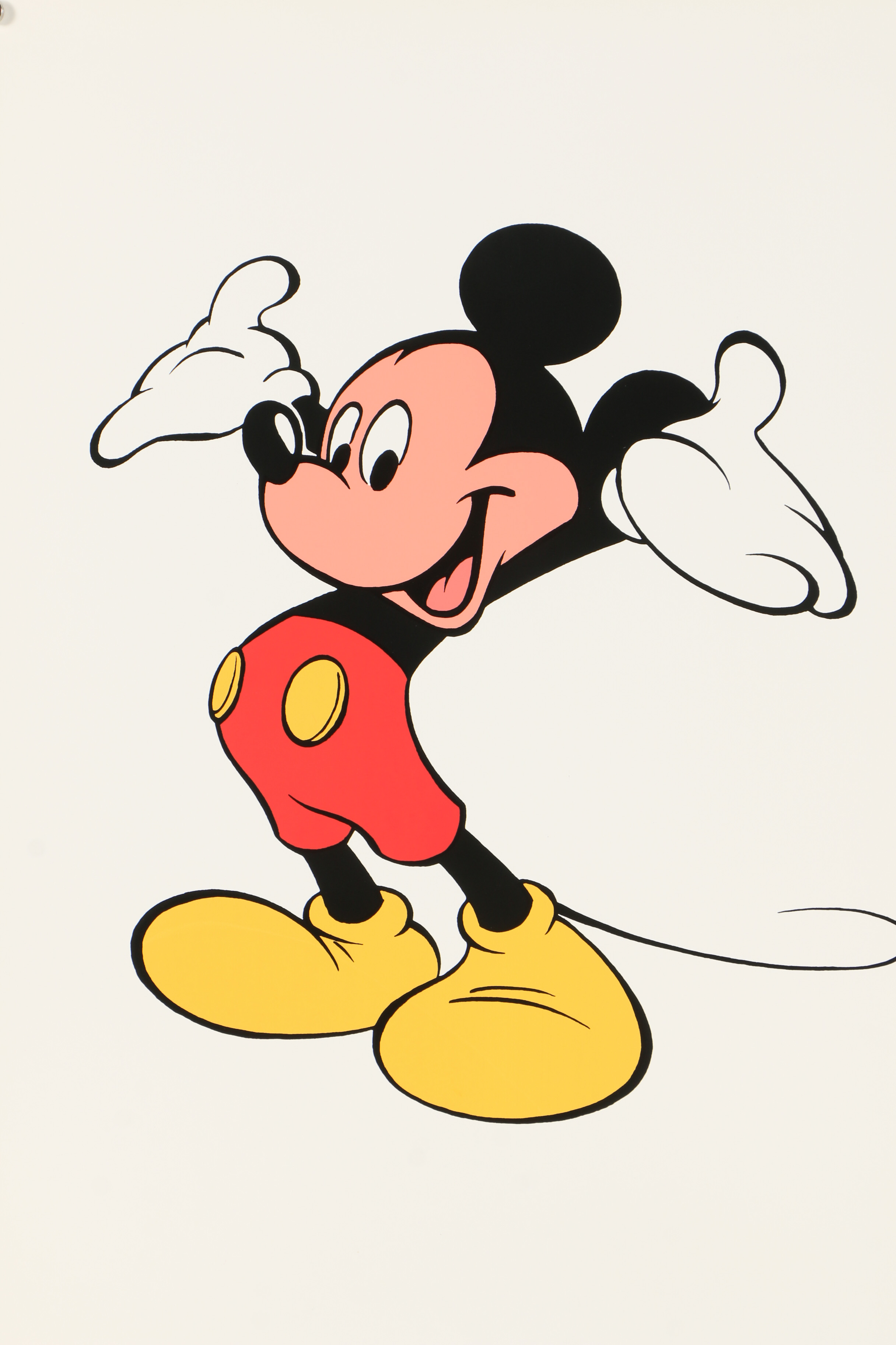 Sowa and Reiser Serigraph of Mickey Mouse