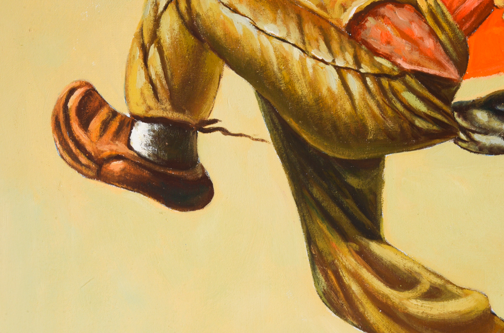 Copy Painting after Norman Rockwell Saturday Evening Post Cover