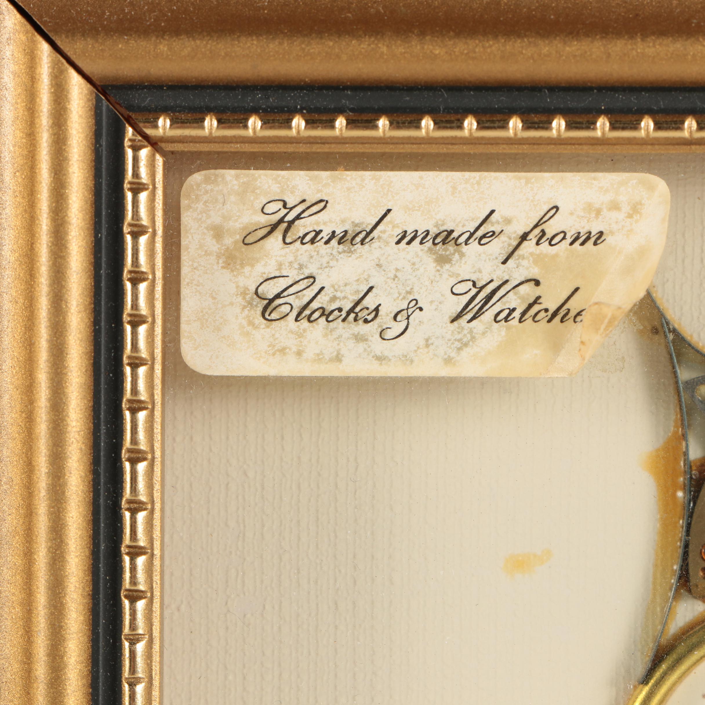 L. Kersh and Ken Broadbent Horological Collages of Owls