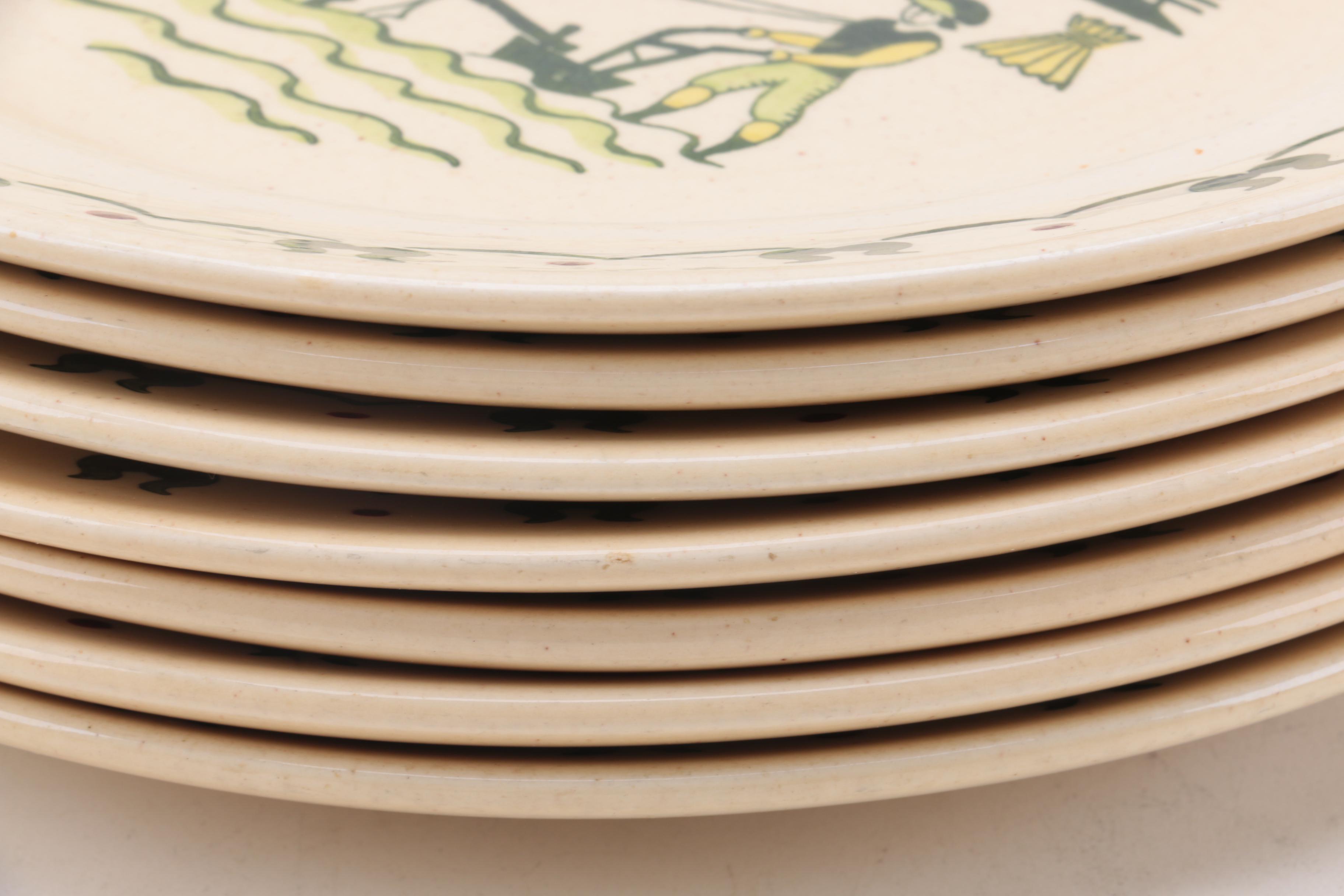 Vintage Metlox Poppytrail Pottery "Homestead Provincial" Dinnerware