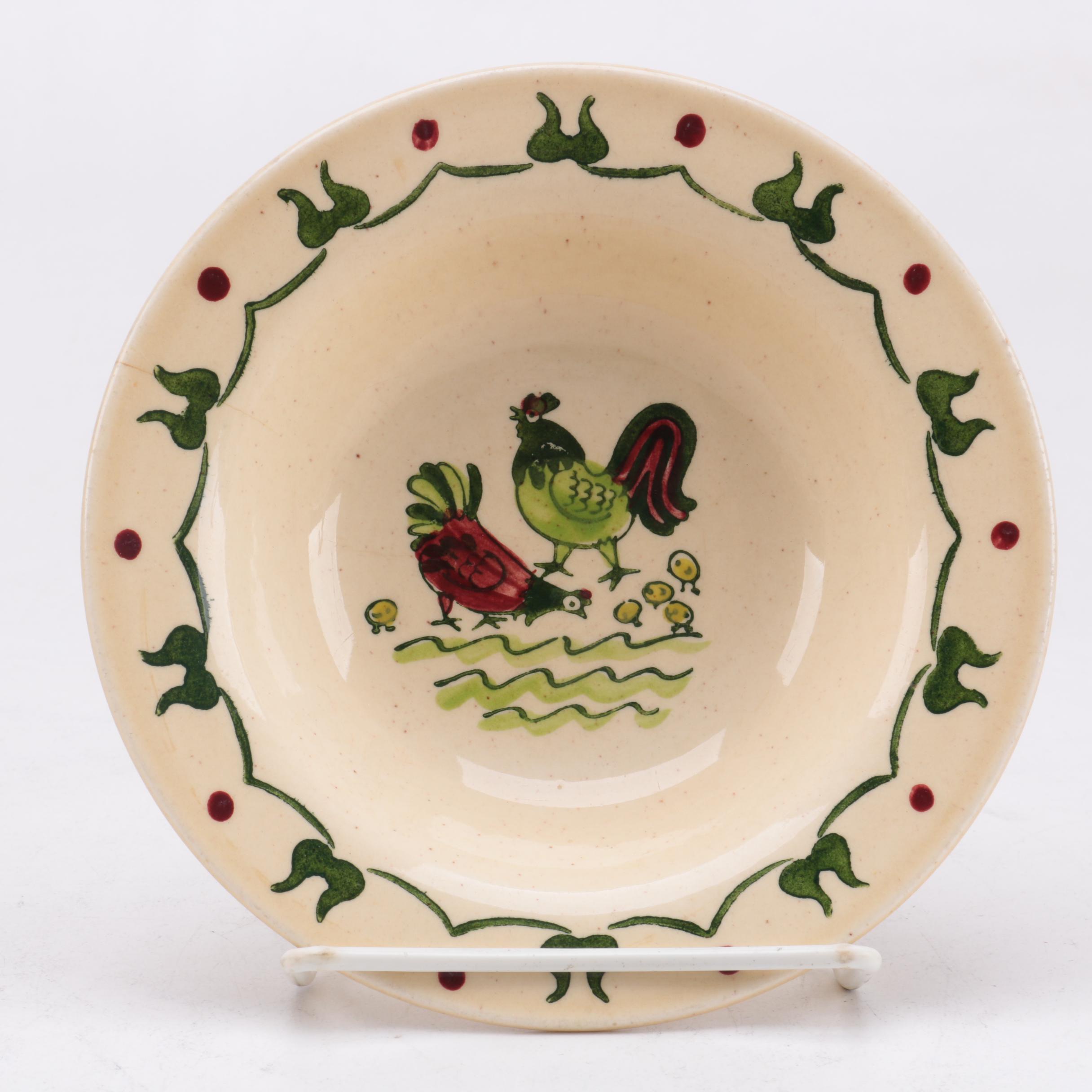 Vintage Metlox Poppytrail Pottery "Homestead Provincial" Dinnerware