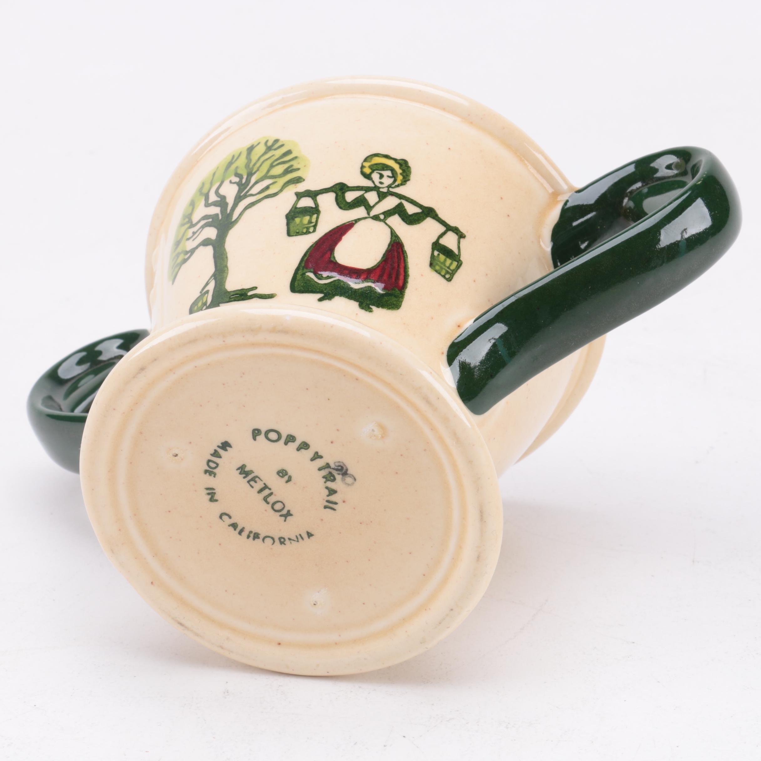 Vintage Metlox Poppytrail Pottery "Homestead Provincial" Dinnerware