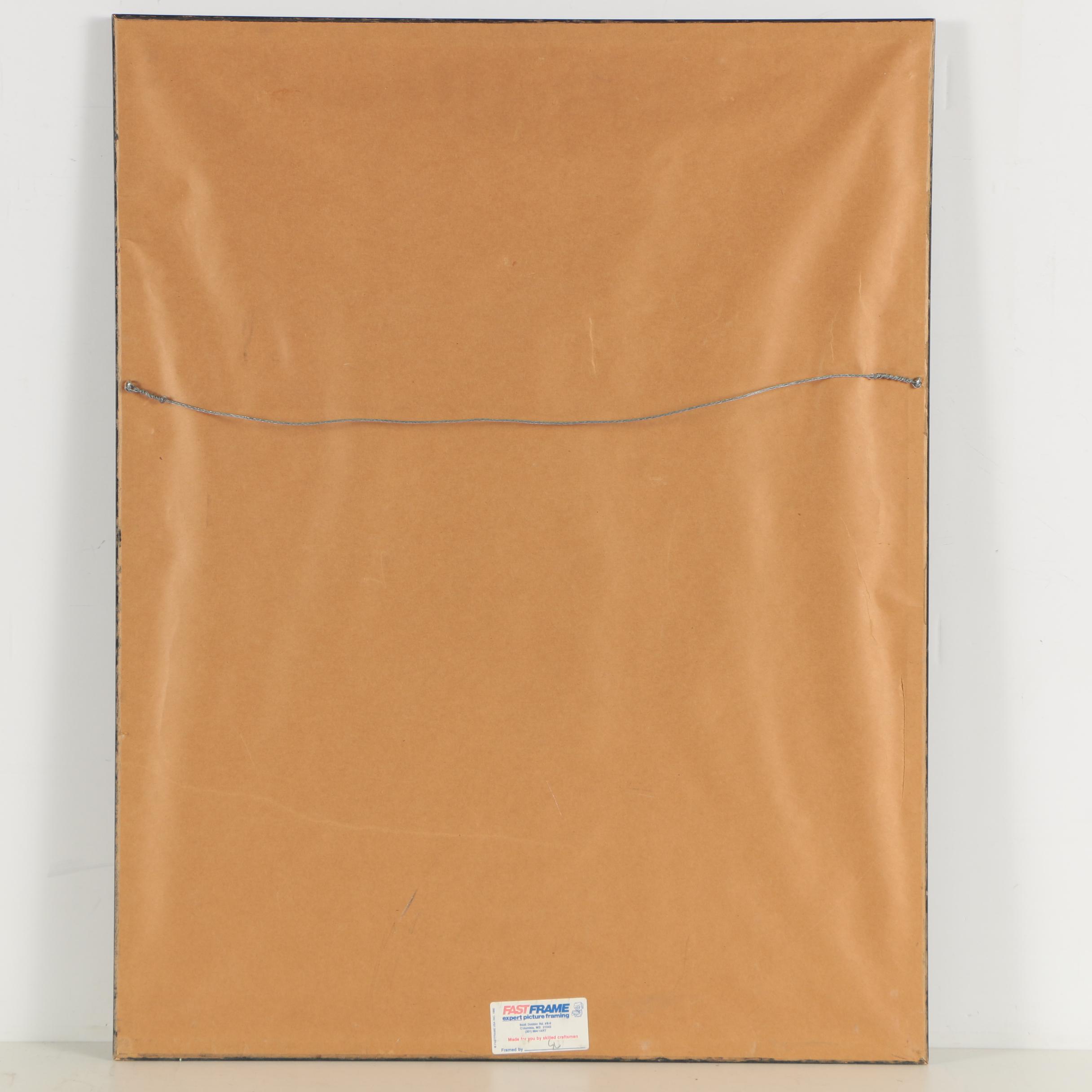 Steven Katz 1978 Offset Lithograph "Close Friends"