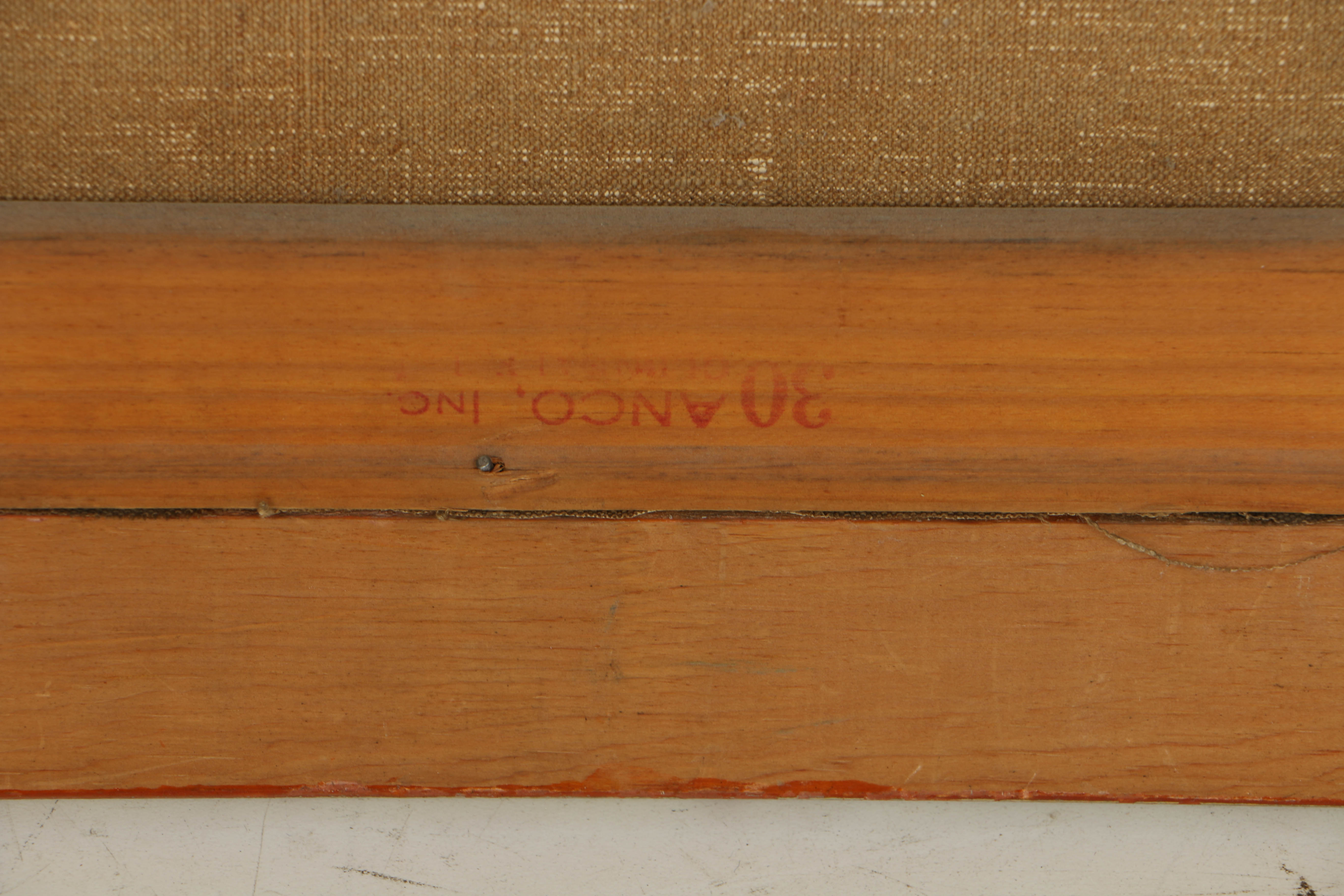 Emile Albert Gruppé Oil Painting on Canvas "Vermont Wood Interior"