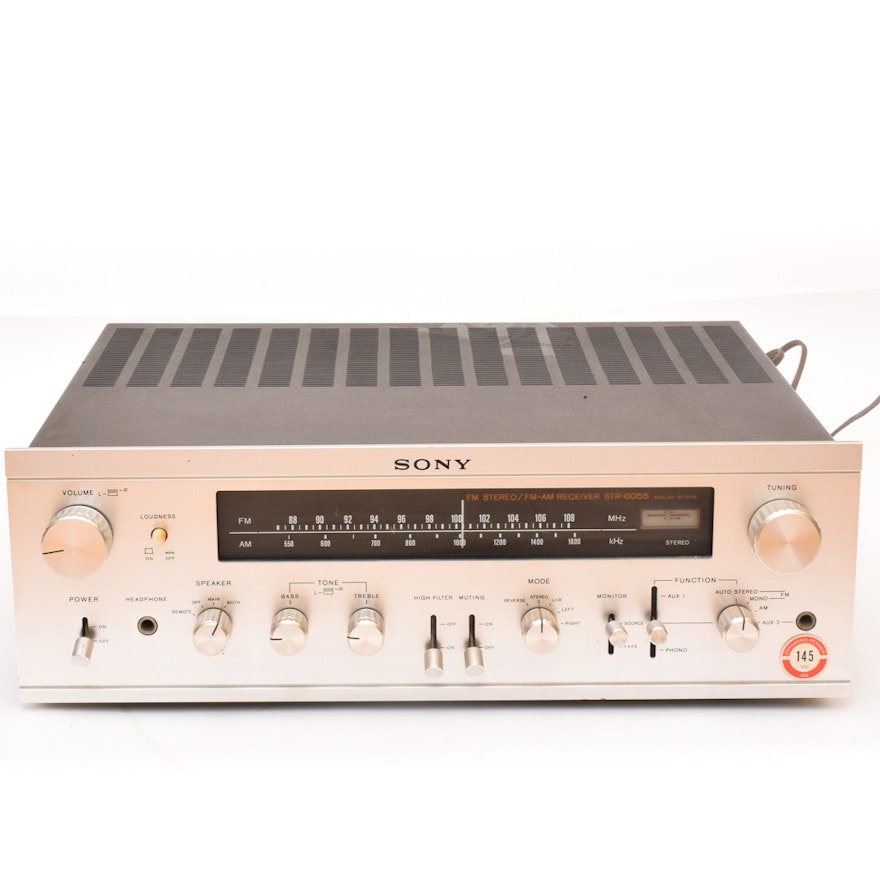 Vintage Sony AM/FM Stereo Receiver