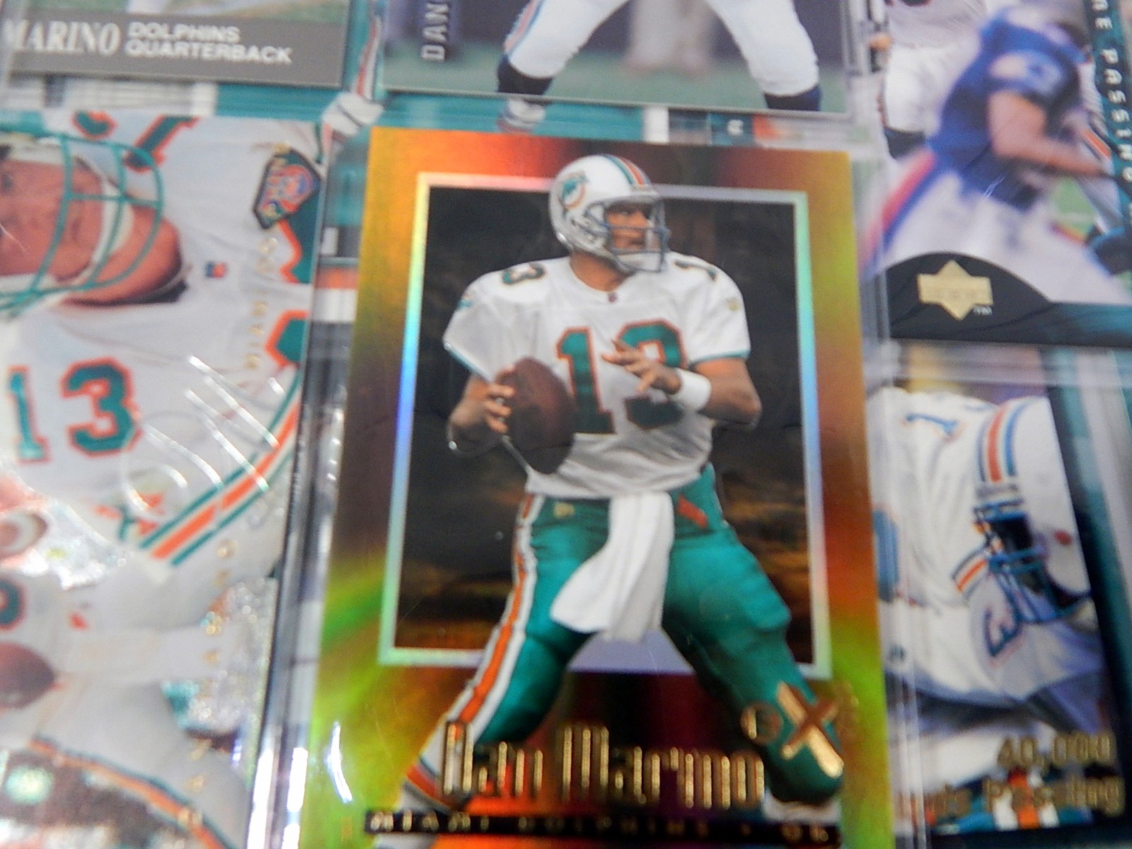 Dan Marino Football Trading Cards with Rookie Card
