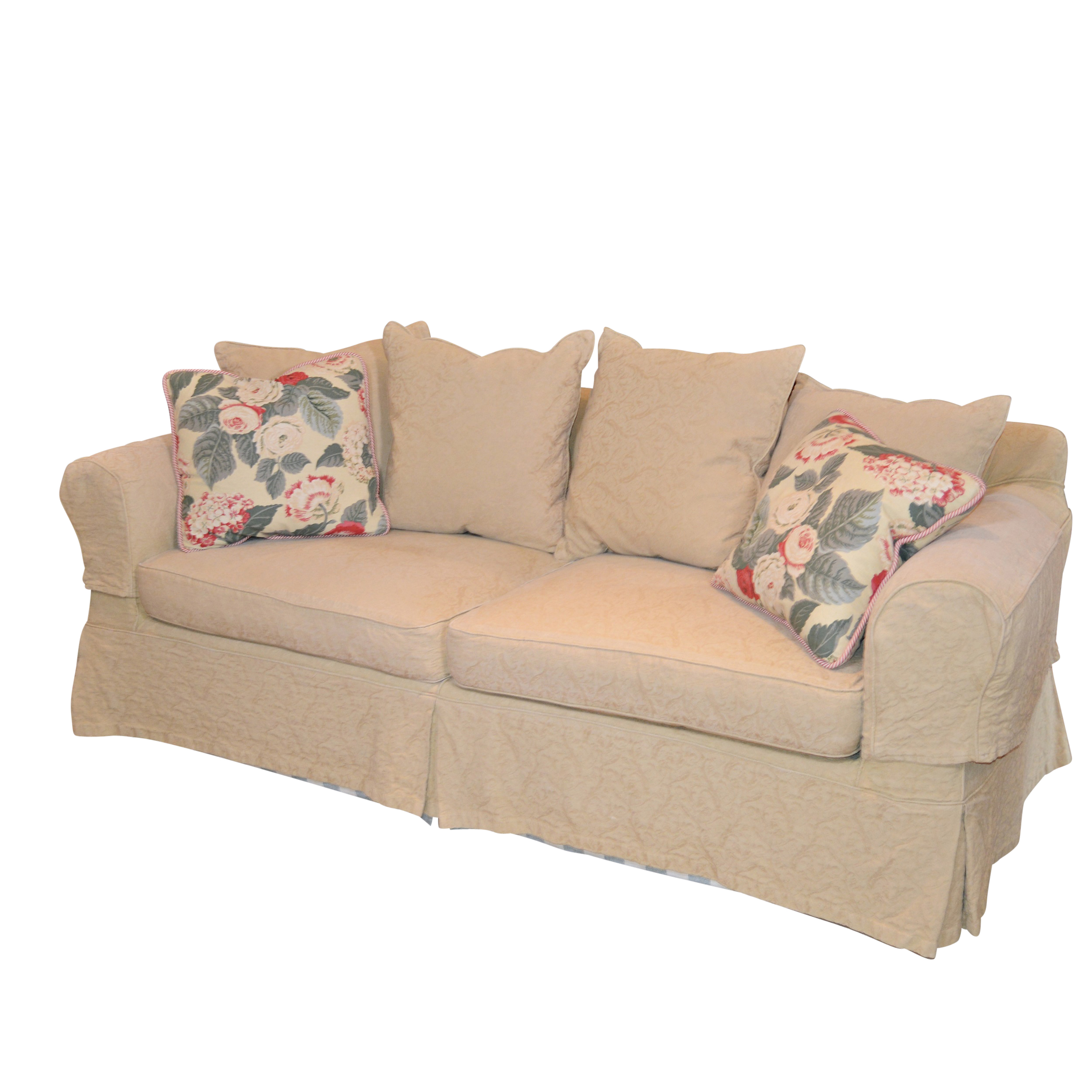 Slipcovered Sofa by Milling Road, Baker Furniture