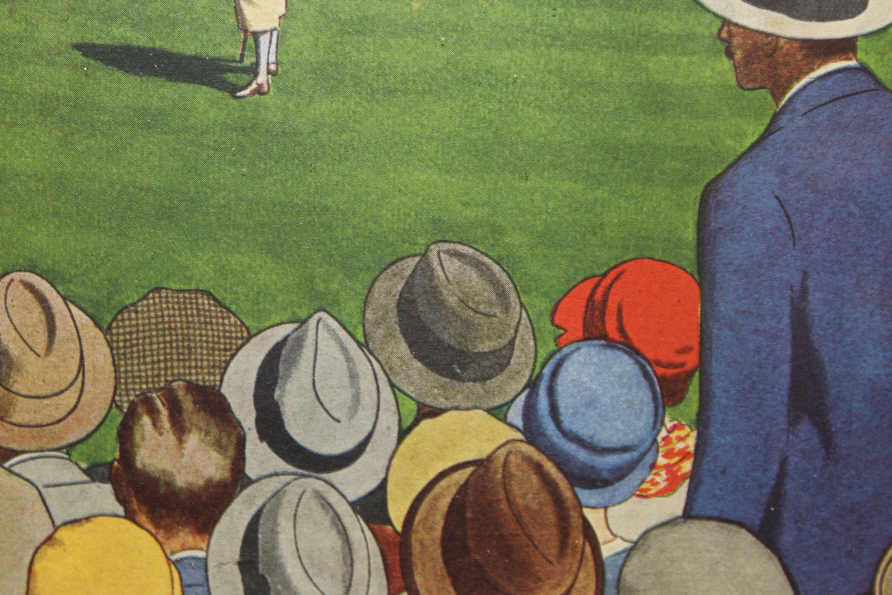 Reproduction Print for Fortune Magazine after Drawing by J.W. Williamson