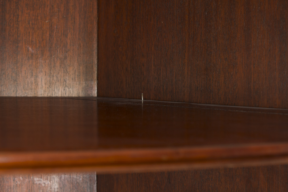 Vintage Drexel Mahogany Corner Cabinet