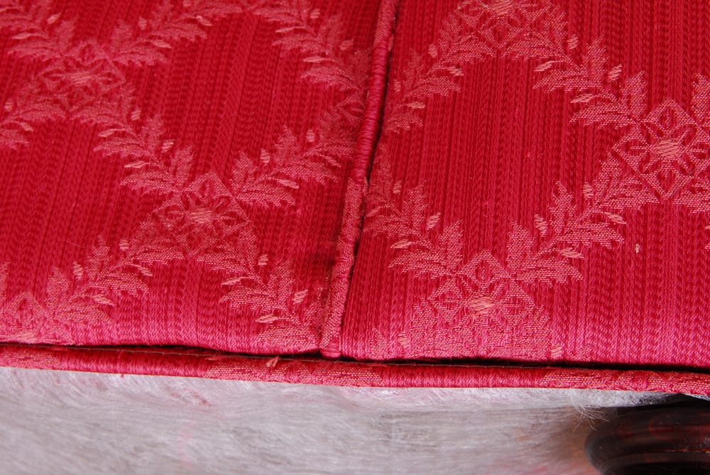 Custom Red Oversized Chair from Ellisville Manufacturing