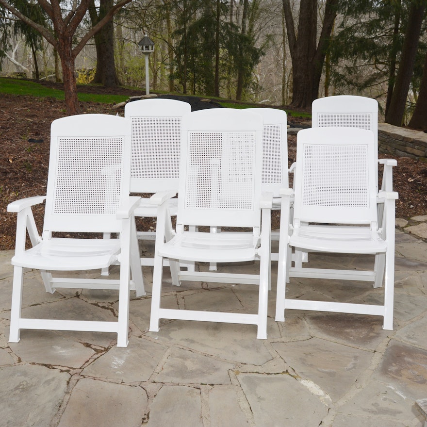 Grosfillex Outdoor Folding Chairs