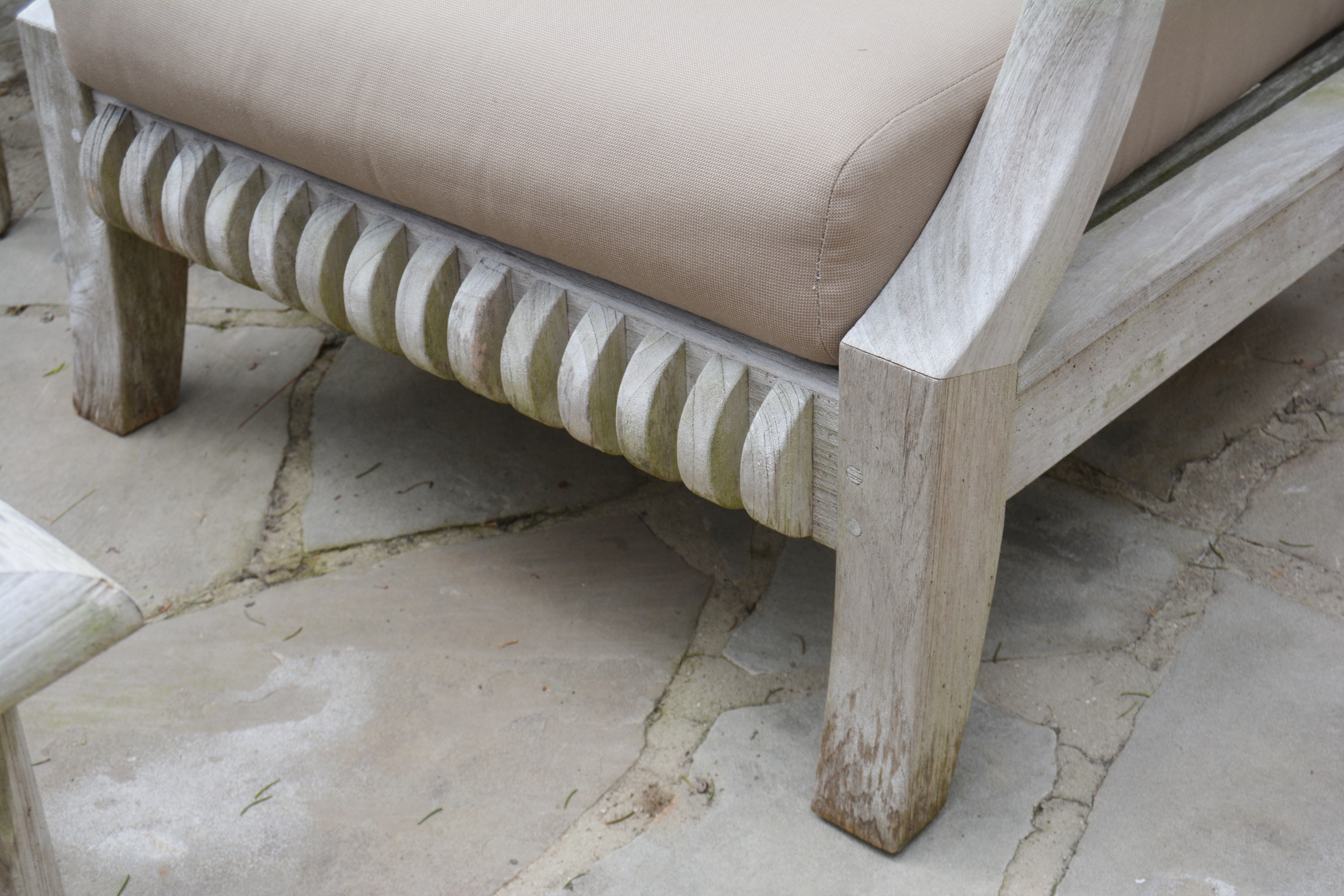 Smith & Hawken Teak Patio Set