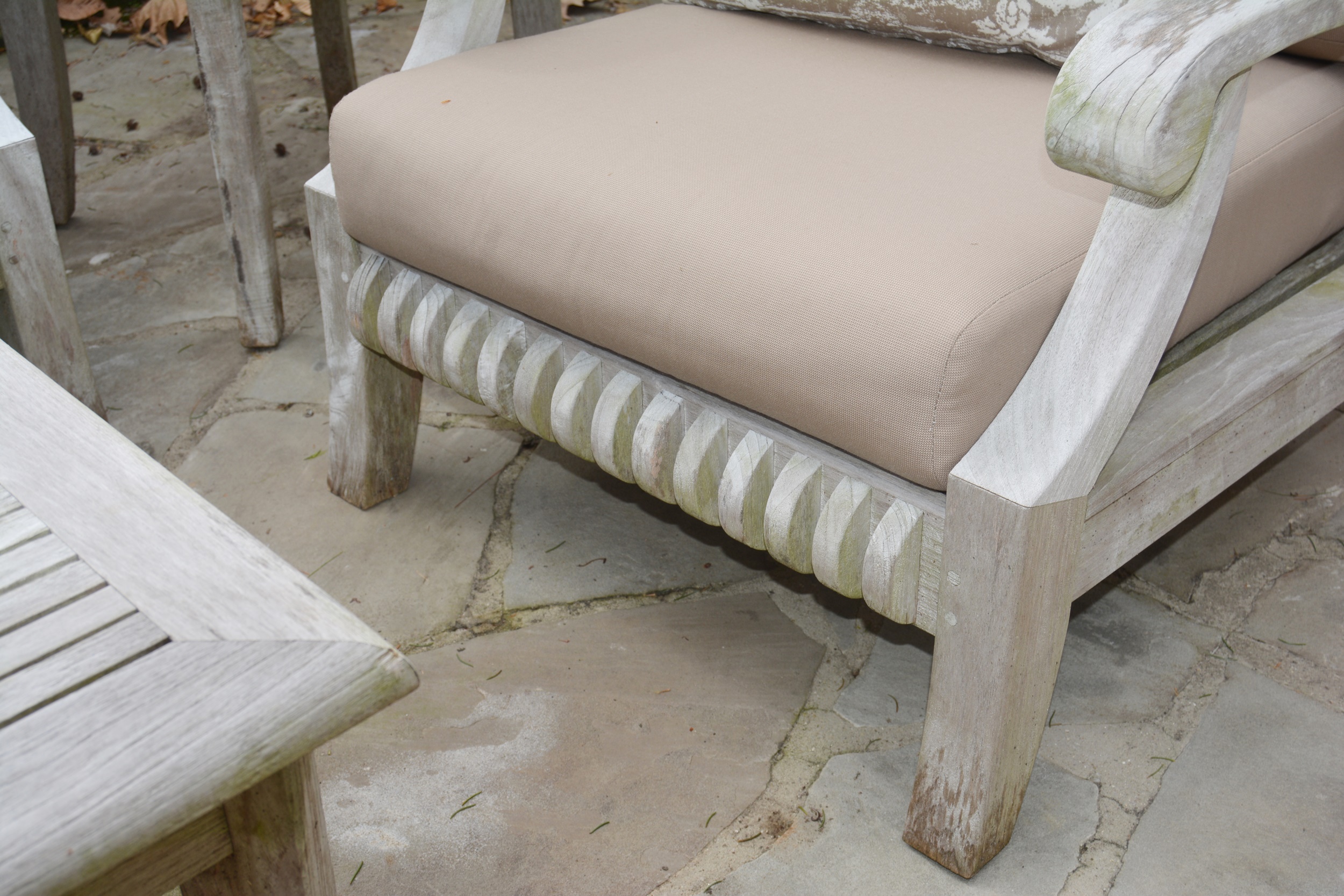 Smith & Hawken Teak Patio Set