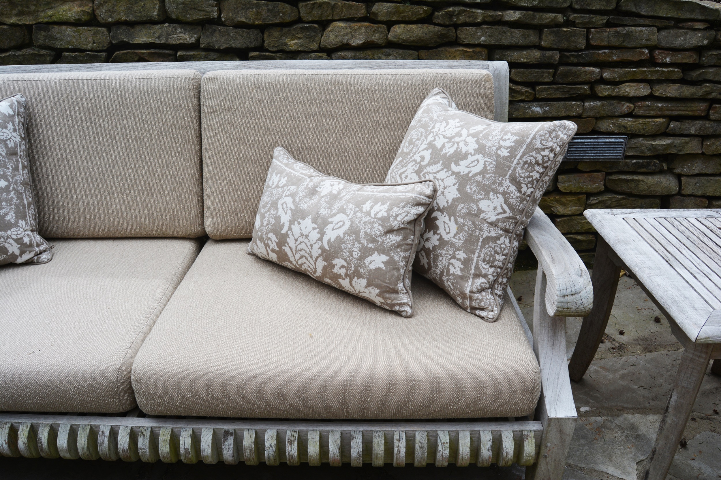 Smith & Hawken Teak Patio Set