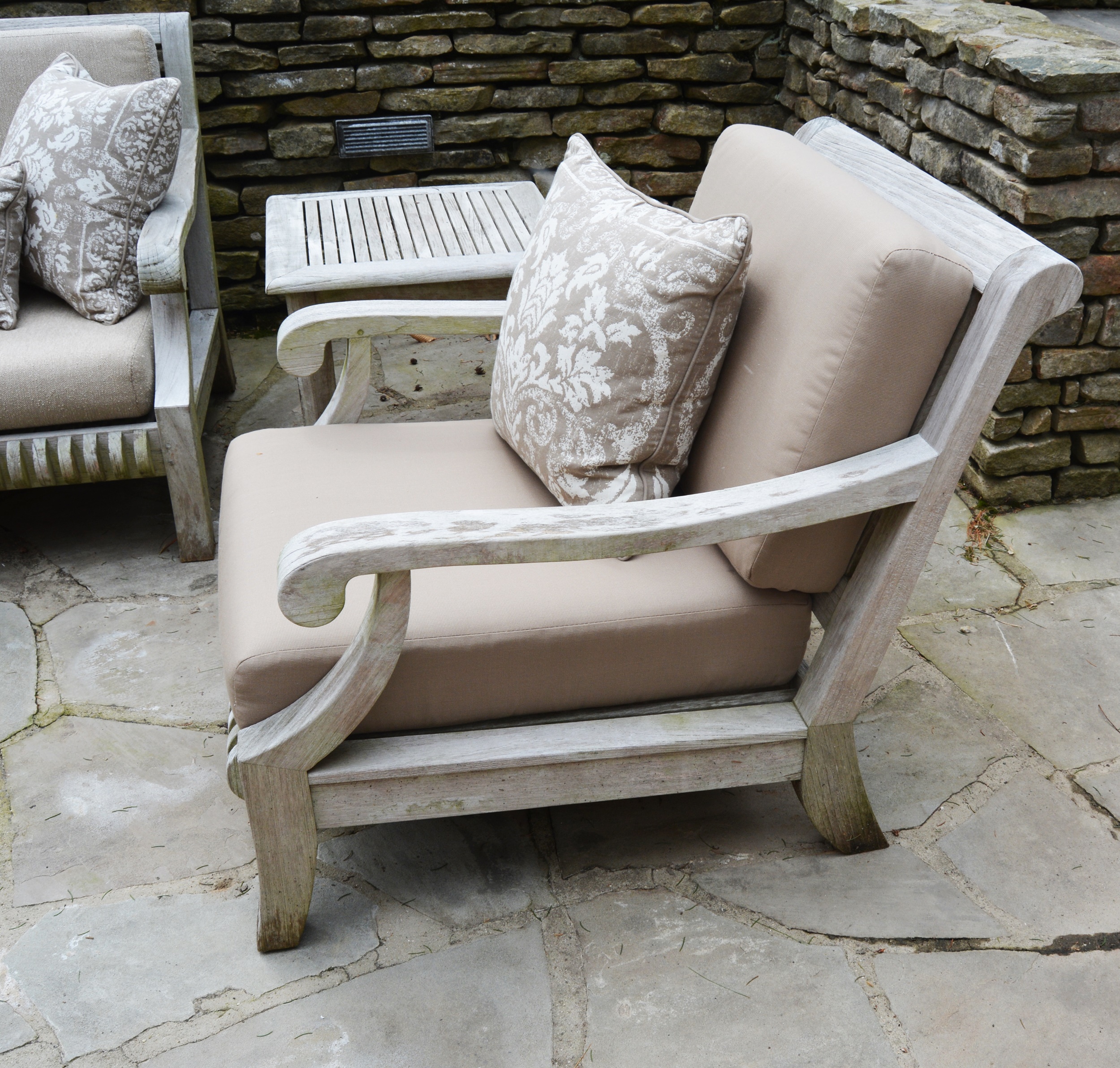 Smith & Hawken Teak Patio Set