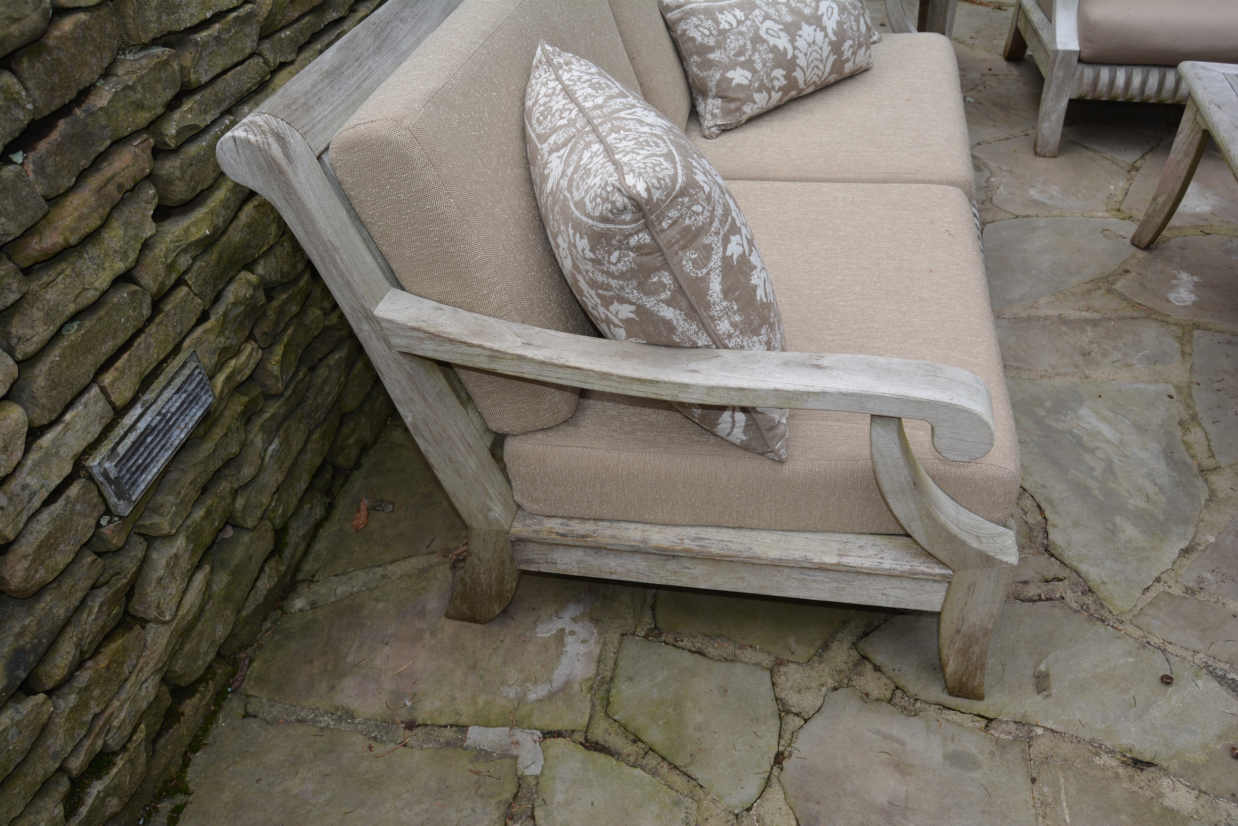 Smith & Hawken Teak Patio Set