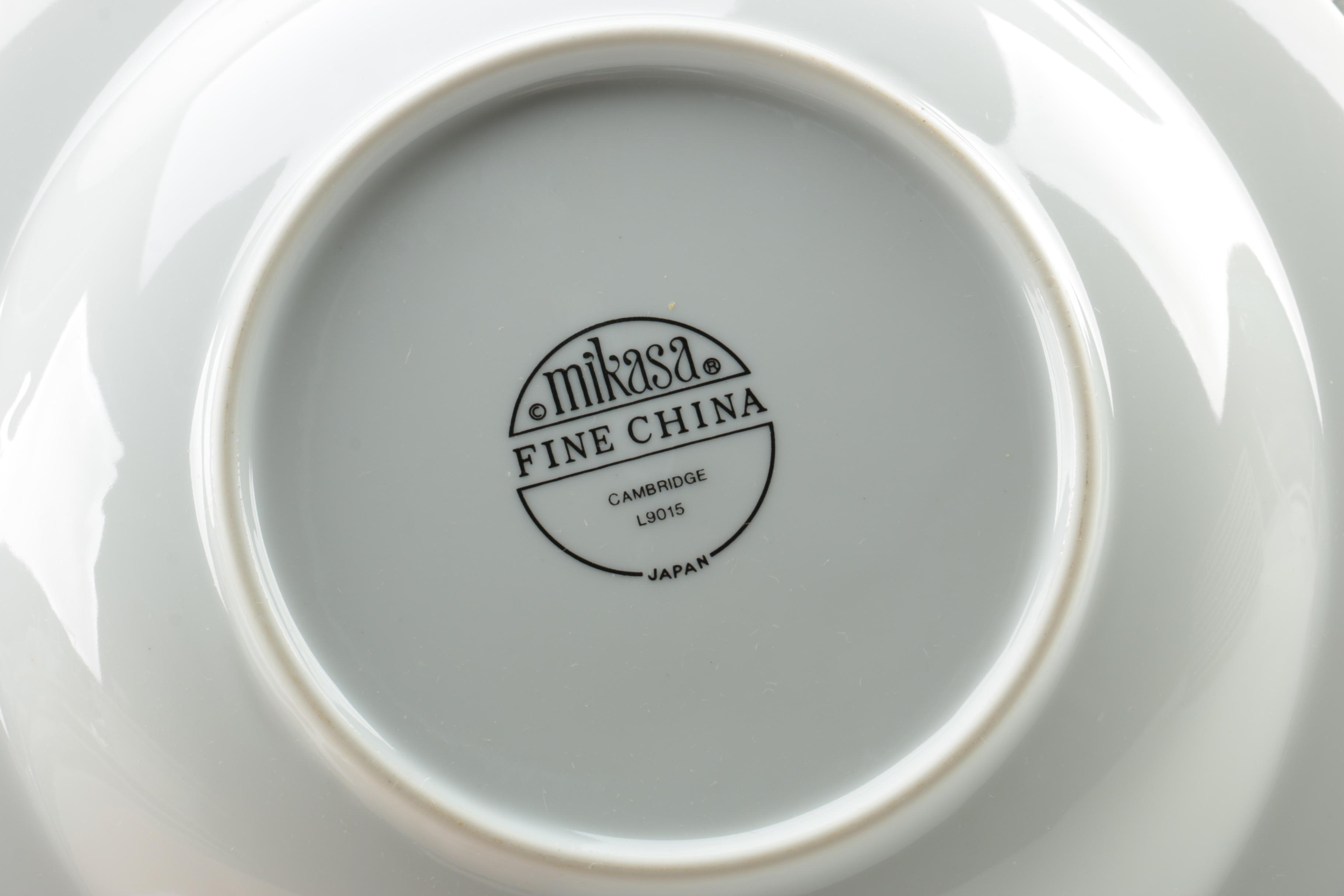 Mikasa "Cambridge" Dinnerware, Circa 1980-1984