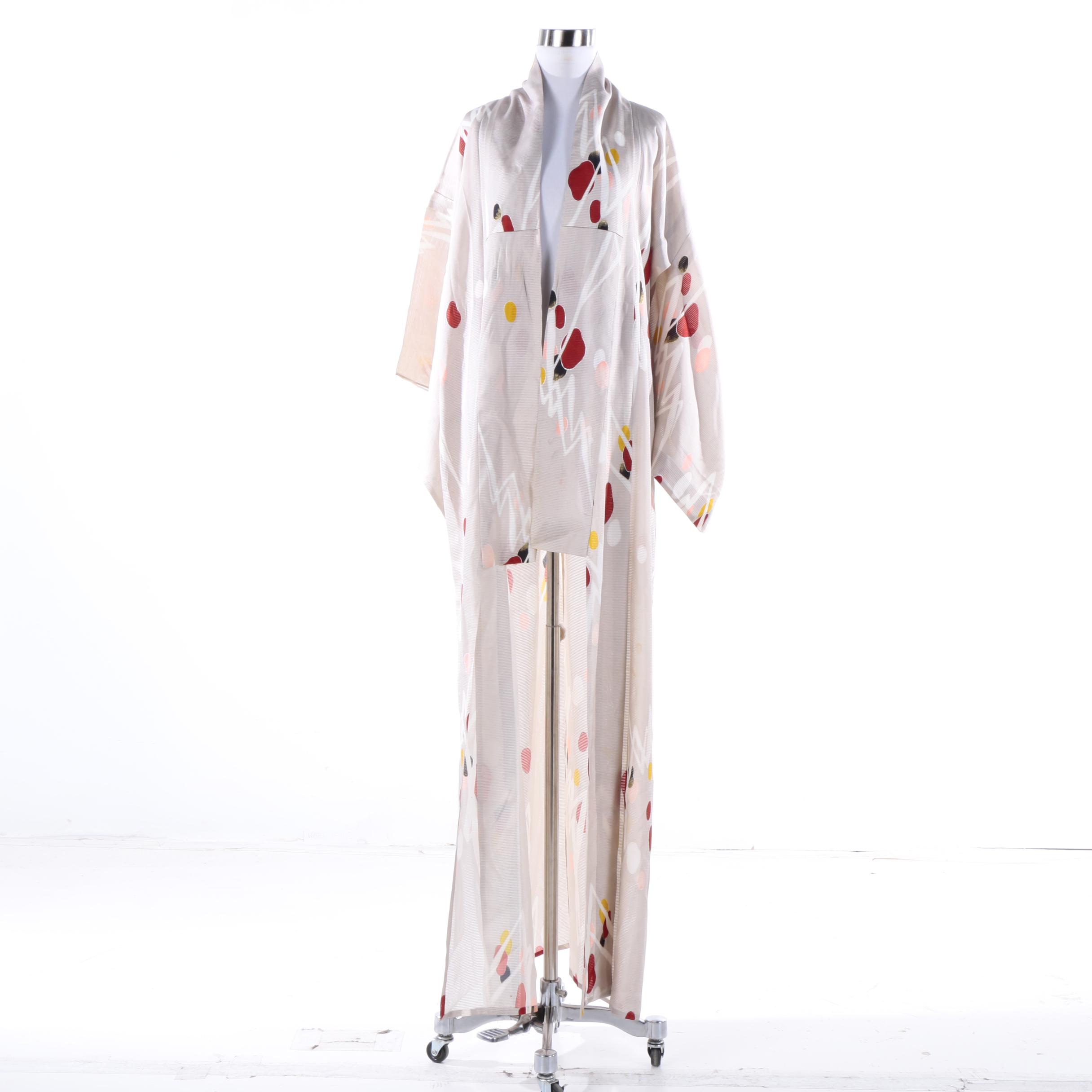 Late Taisho/ Early Showa Period Vintage Japanese Yukata