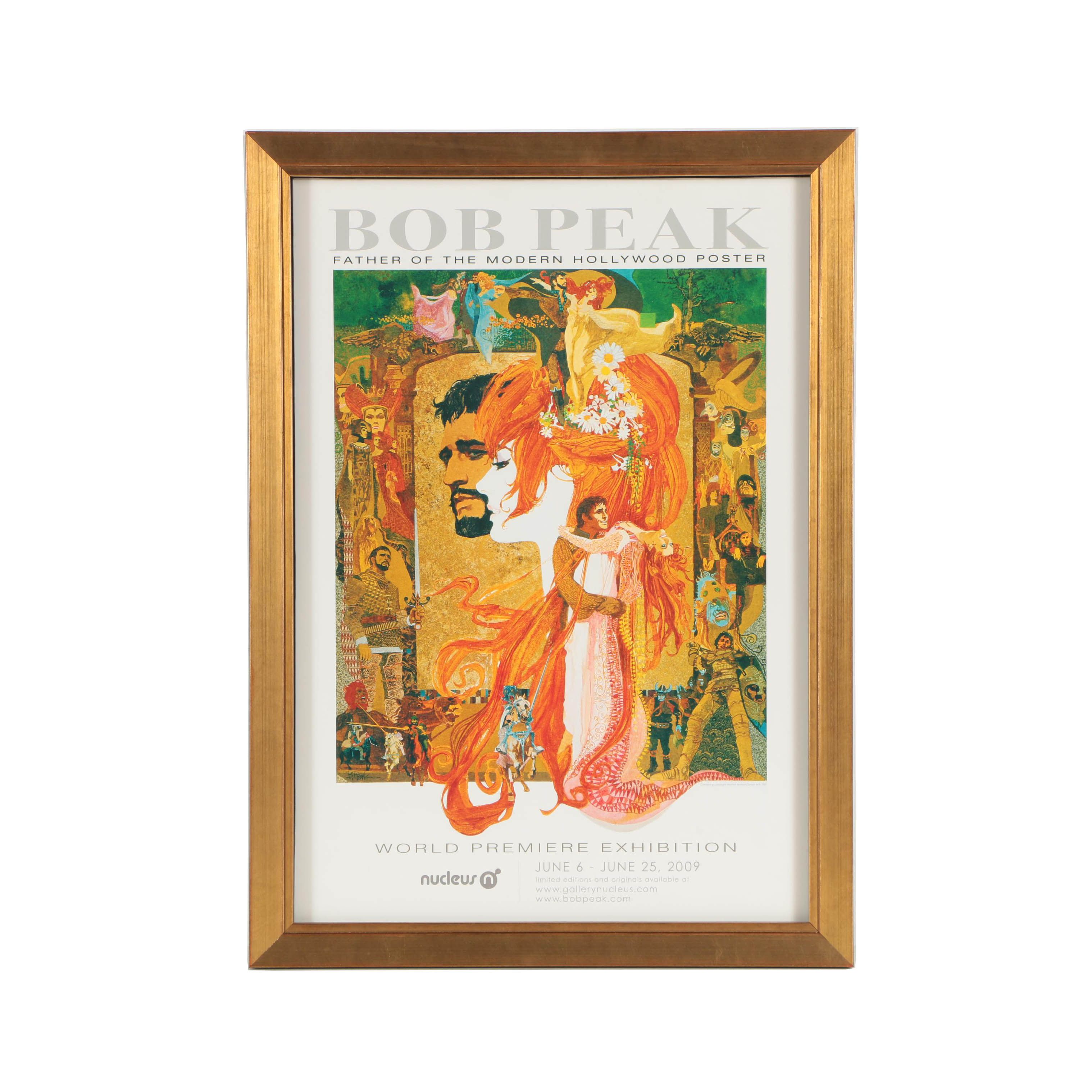 Nucleus Gallery Giclee Exhibition Poster for Bob Peak