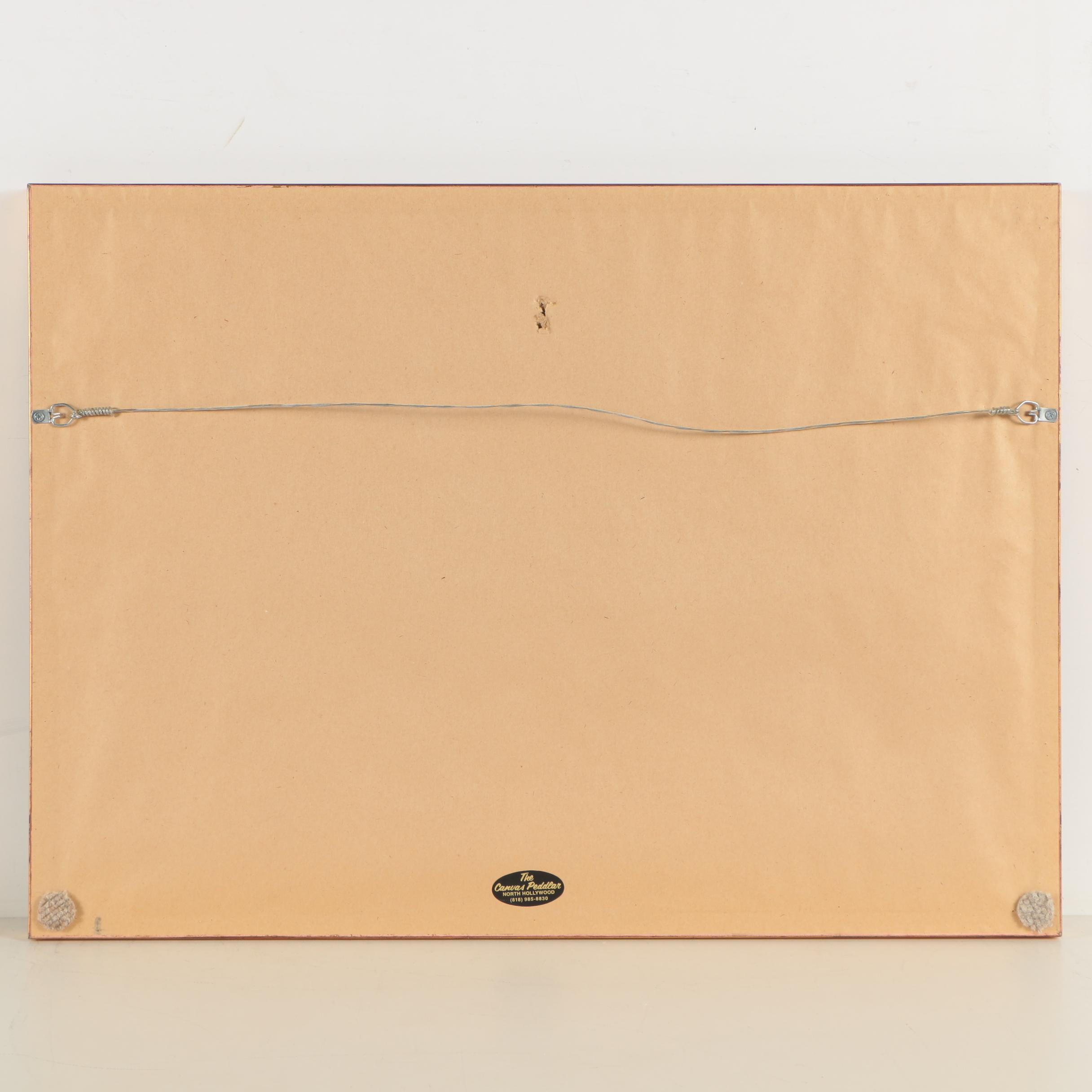 Offset Lithograph After David Roberts "The Great Sphinx - Pyramids of Gizeh"