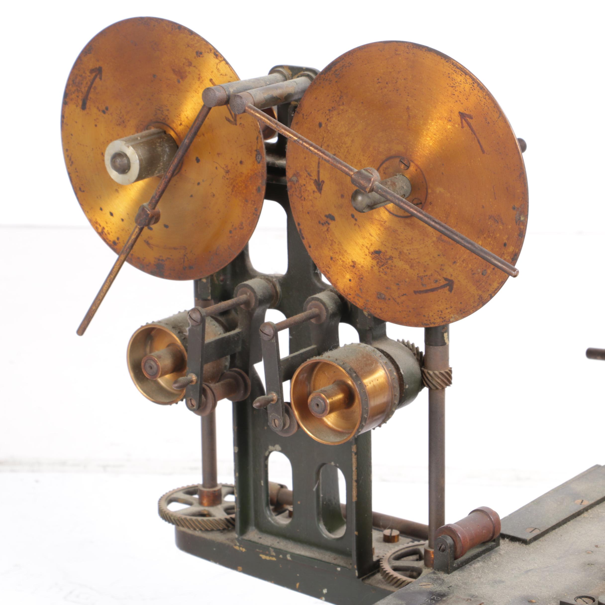 Antique Moy And Bastie 35MM Cinematograph Camera Parts