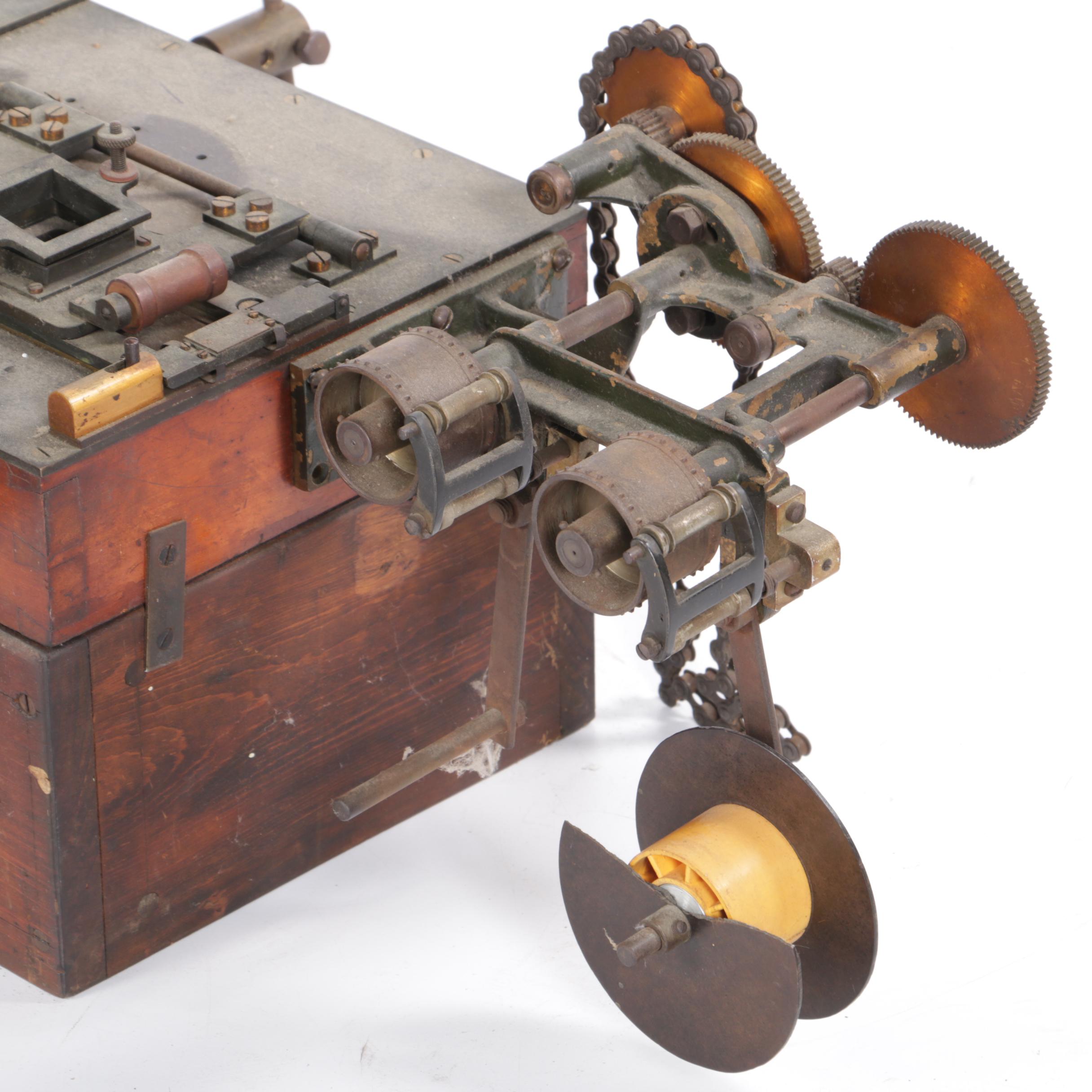 Antique Moy And Bastie 35MM Cinematograph Camera Parts