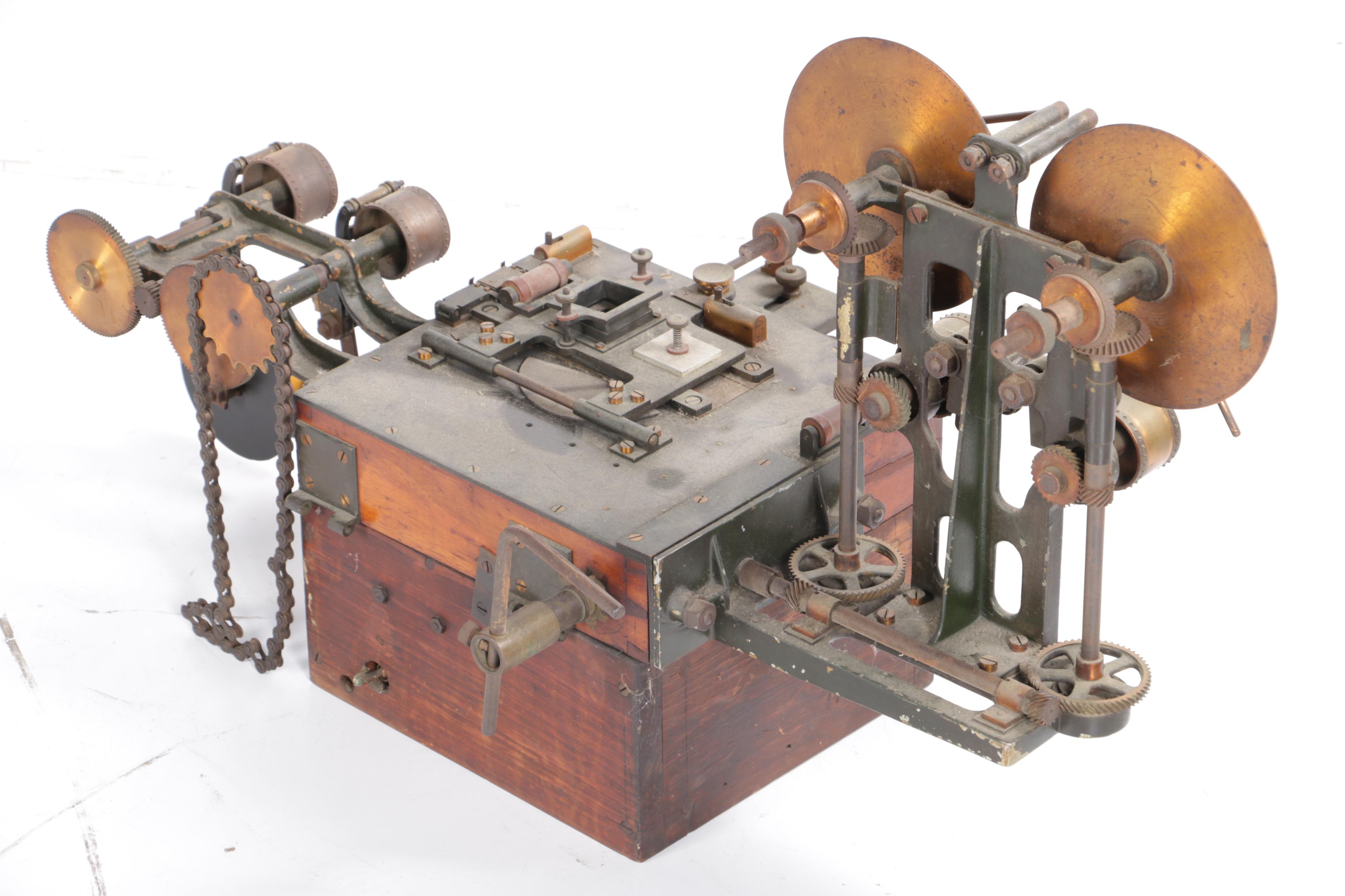 Antique Moy And Bastie 35MM Cinematograph Camera Parts