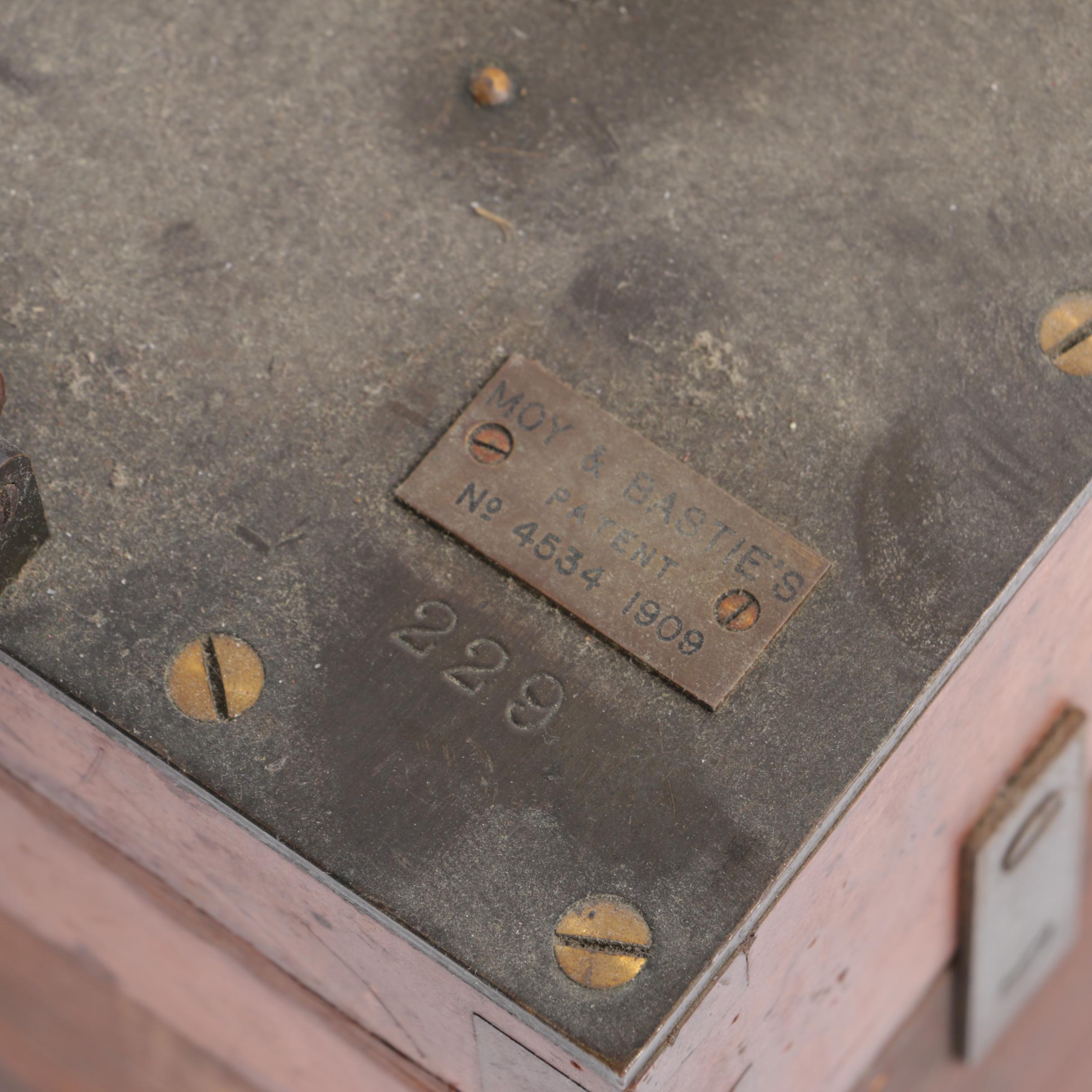 Antique Moy And Bastie 35MM Cinematograph Camera Parts