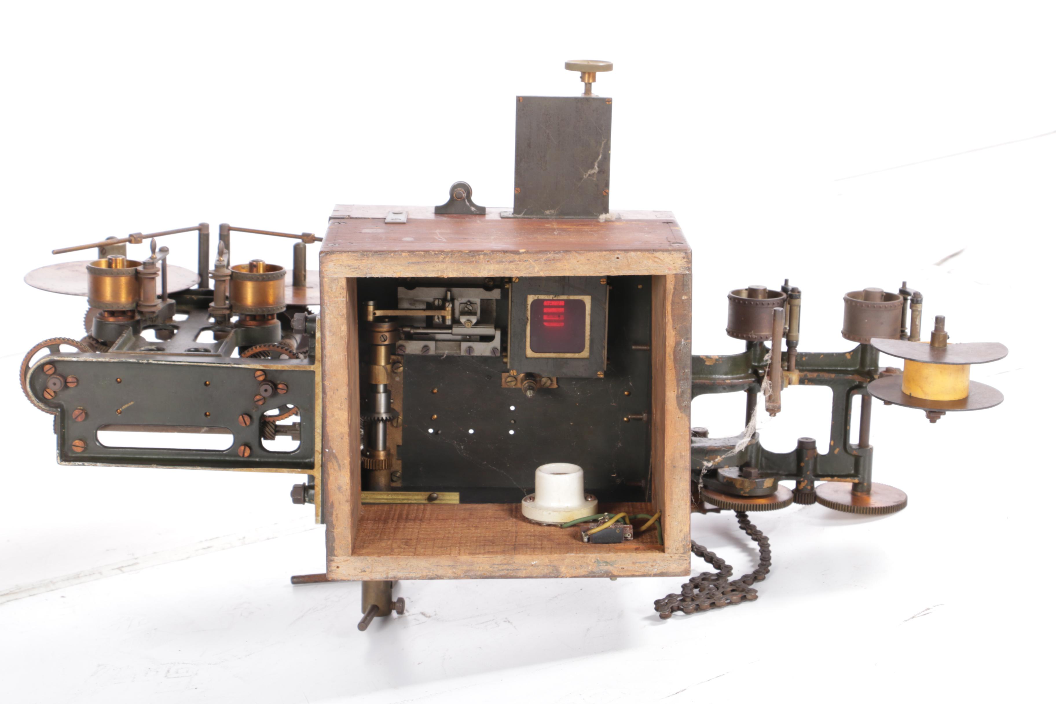 Antique Moy And Bastie 35MM Cinematograph Camera Parts