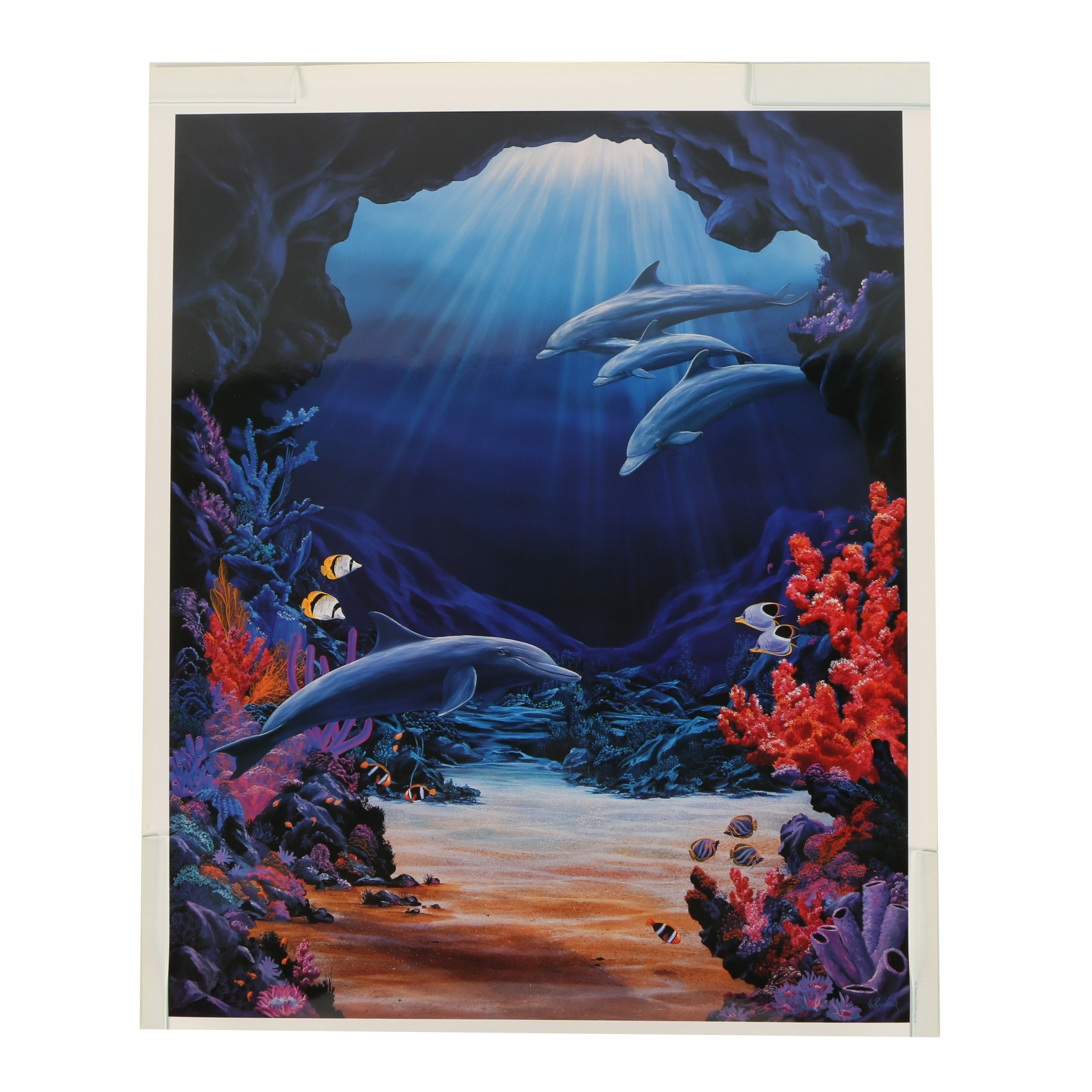 1993 Offset Lithograph After Eric Van Raemdonck "Gratitude"