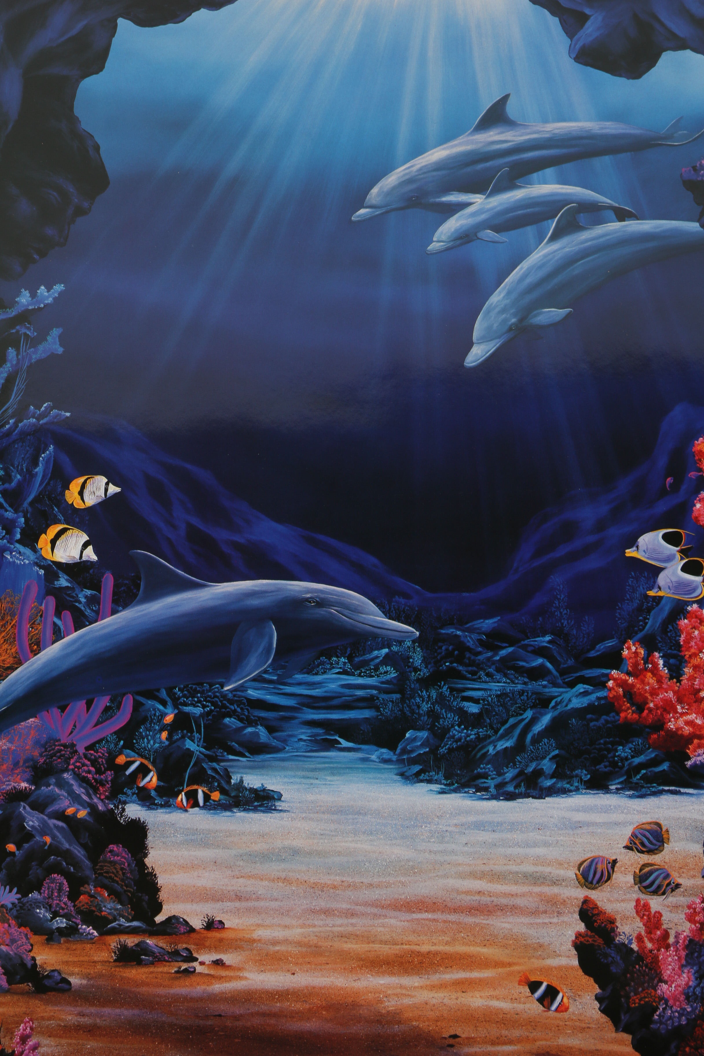 1993 Offset Lithograph After Eric Van Raemdonck "Gratitude"