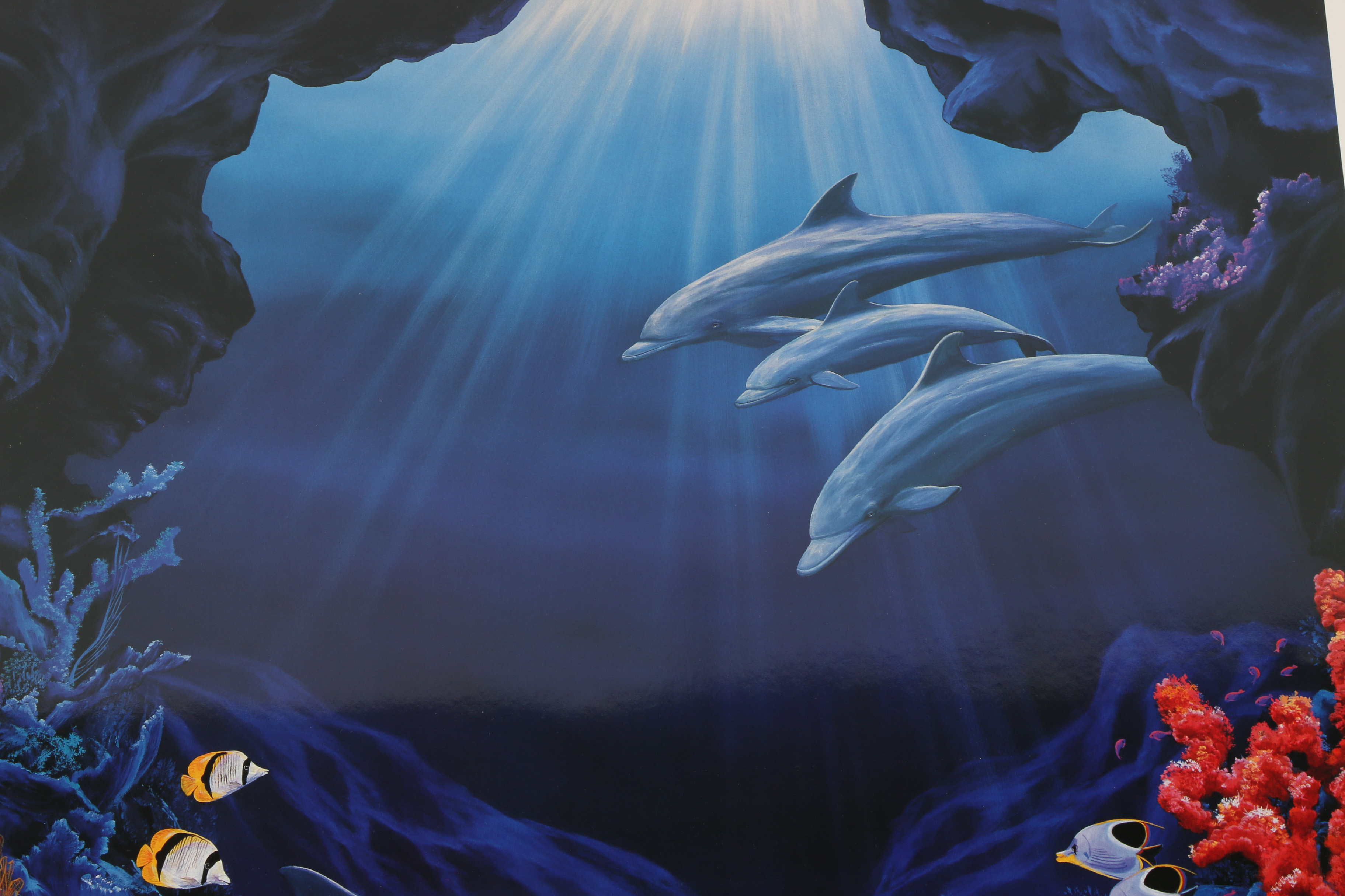 1993 Offset Lithograph After Eric Van Raemdonck "Gratitude"