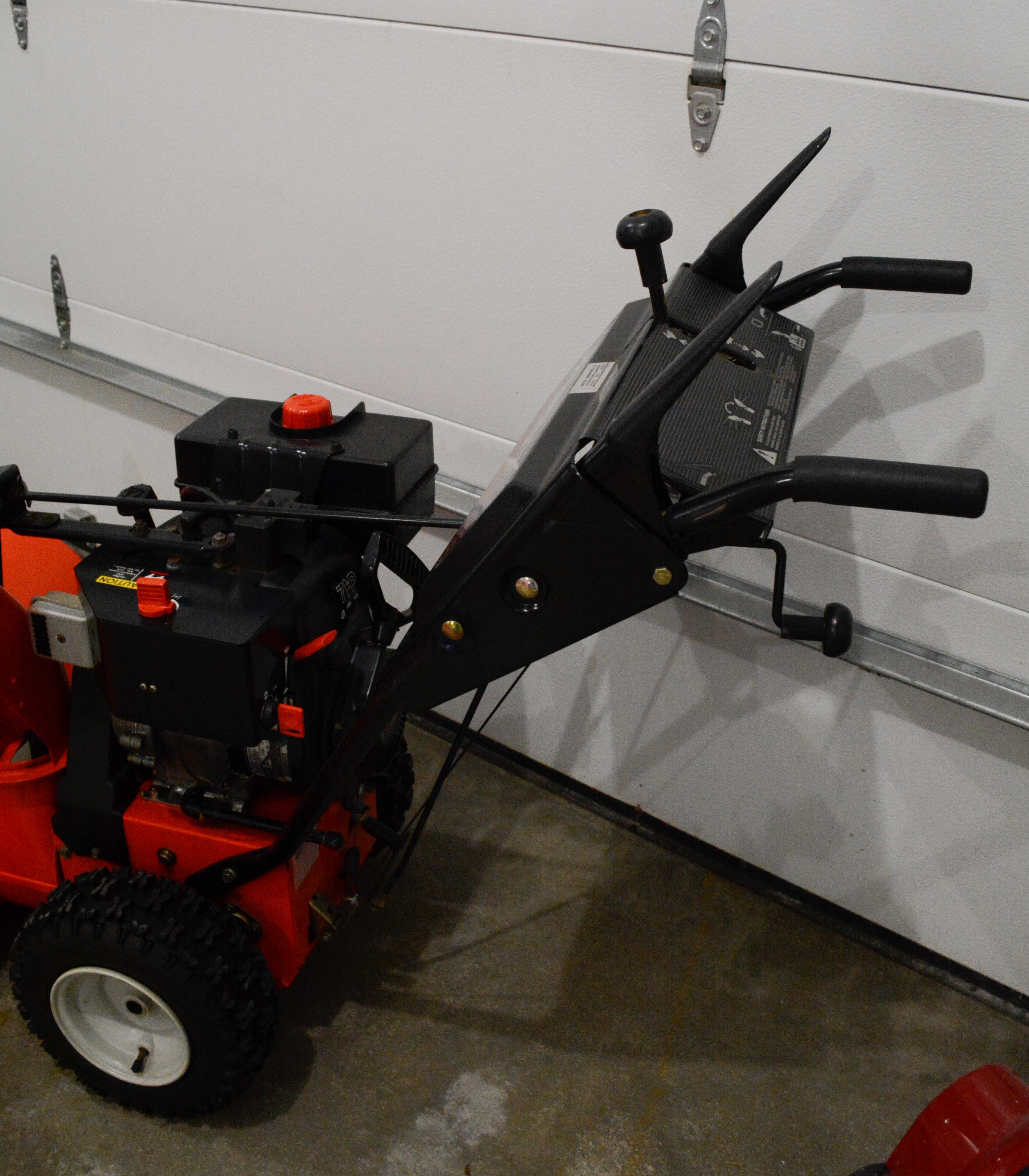 Ariens ST724 Gas Snow Blower with Toro Corded Power Shovel