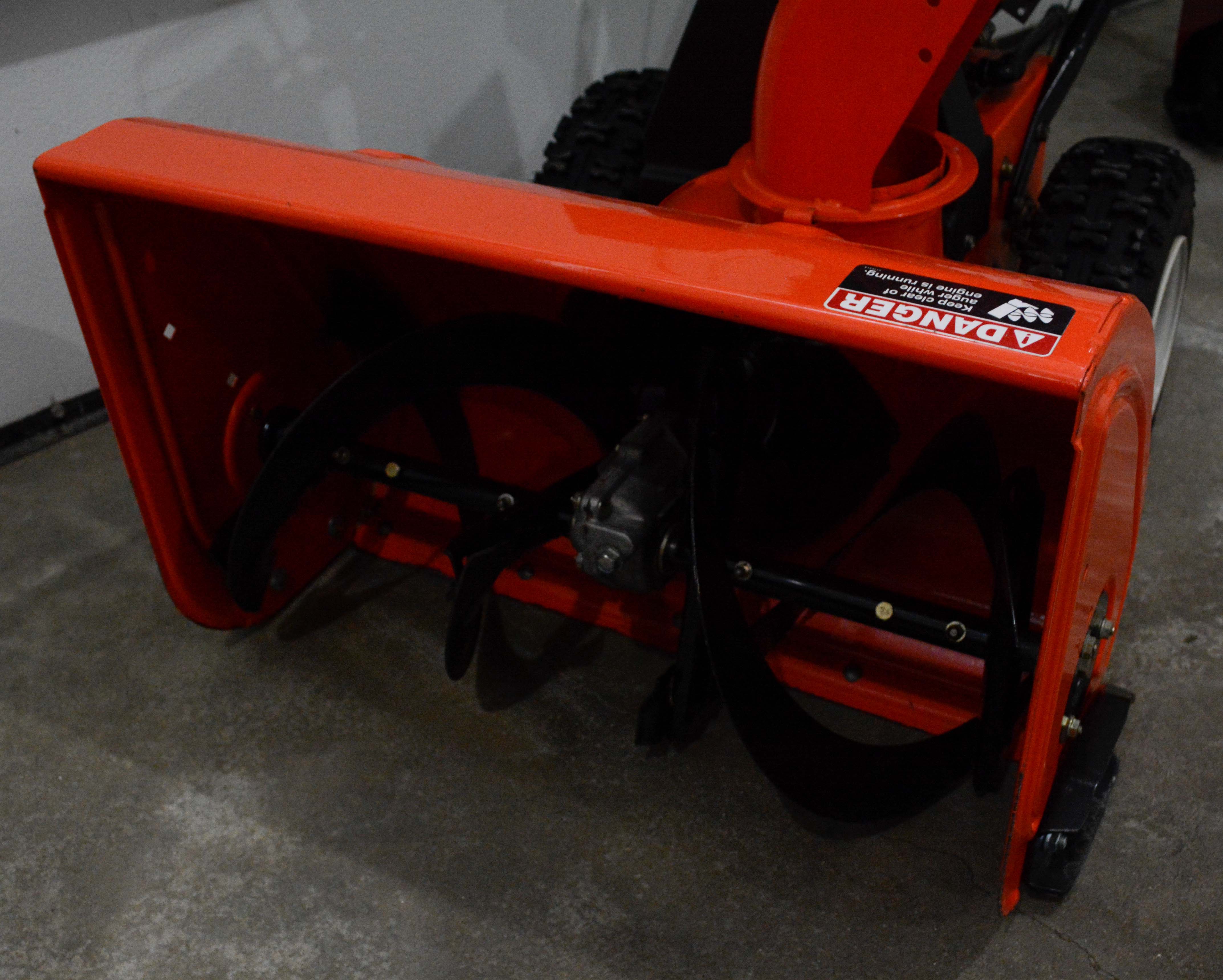 Ariens ST724 Gas Snow Blower with Toro Corded Power Shovel