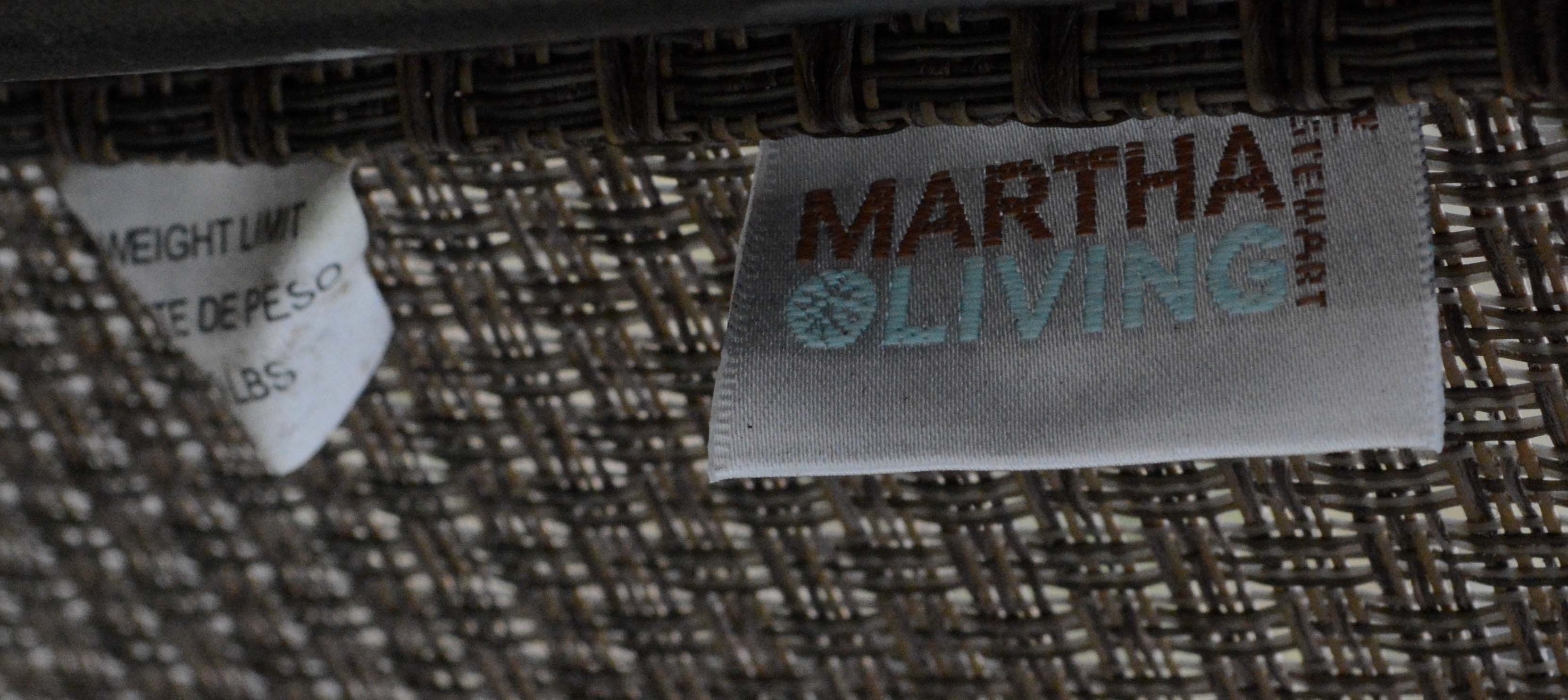 Martha Stewart Living Patio Table and Chairs with Umbrella and Stand