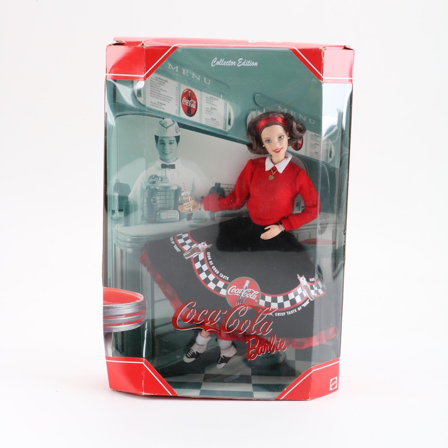 1999 Mattel "Coca-Cola Barbie" Doll