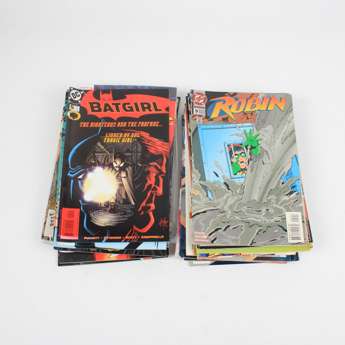 Modern Age Comic Books Including "Batgirl" and "Ms. Marvel"