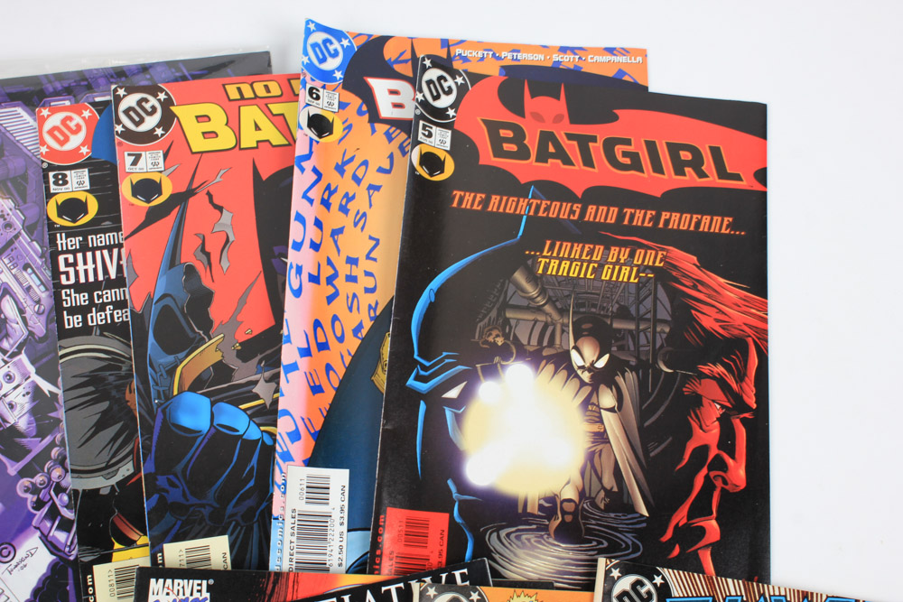 Modern Age Comic Books Including "Batgirl" and "Ms. Marvel"