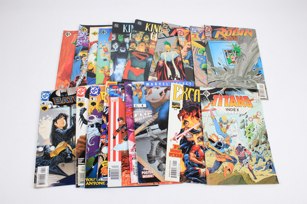 Modern Age Comic Books Including "Batgirl" and "Ms. Marvel"