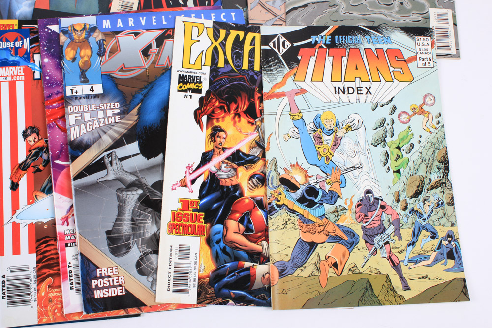 Modern Age Comic Books Including "Batgirl" and "Ms. Marvel"