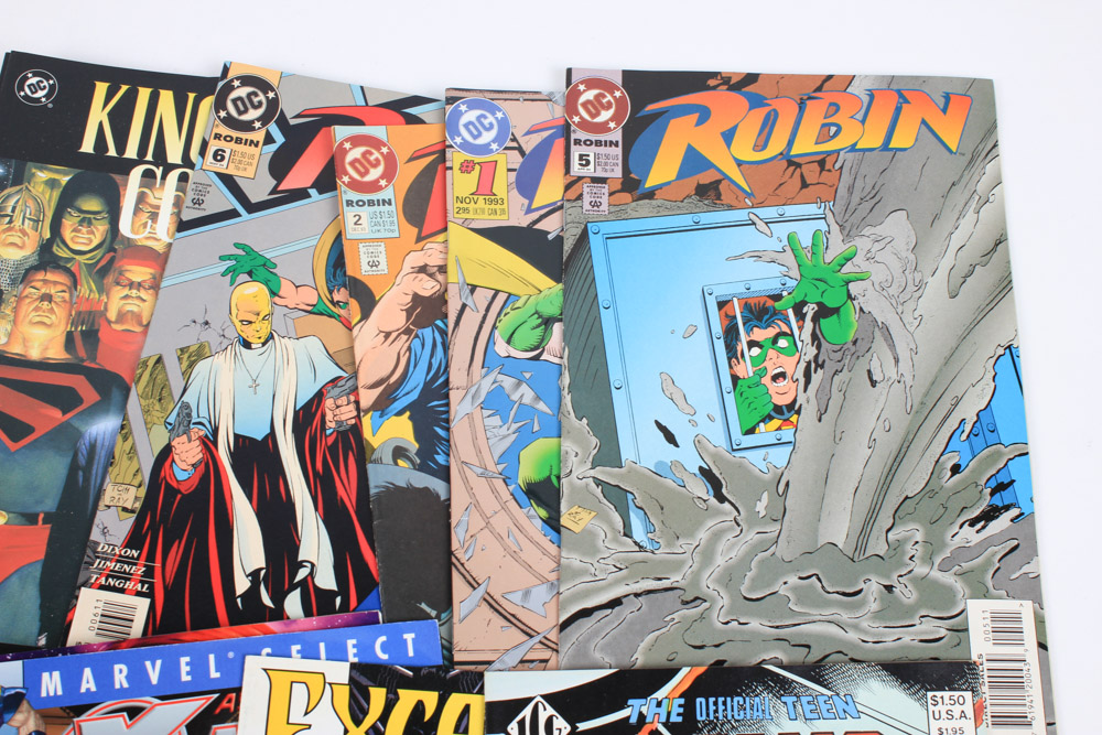 Modern Age Comic Books Including "Batgirl" and "Ms. Marvel"