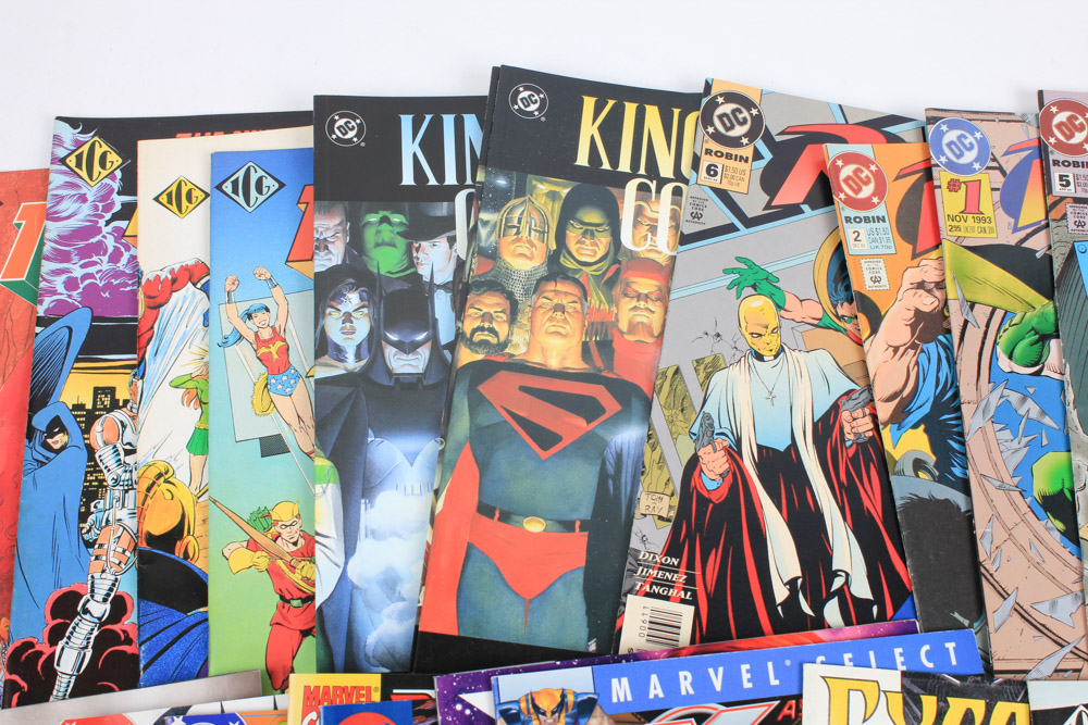 Modern Age Comic Books Including "Batgirl" and "Ms. Marvel"
