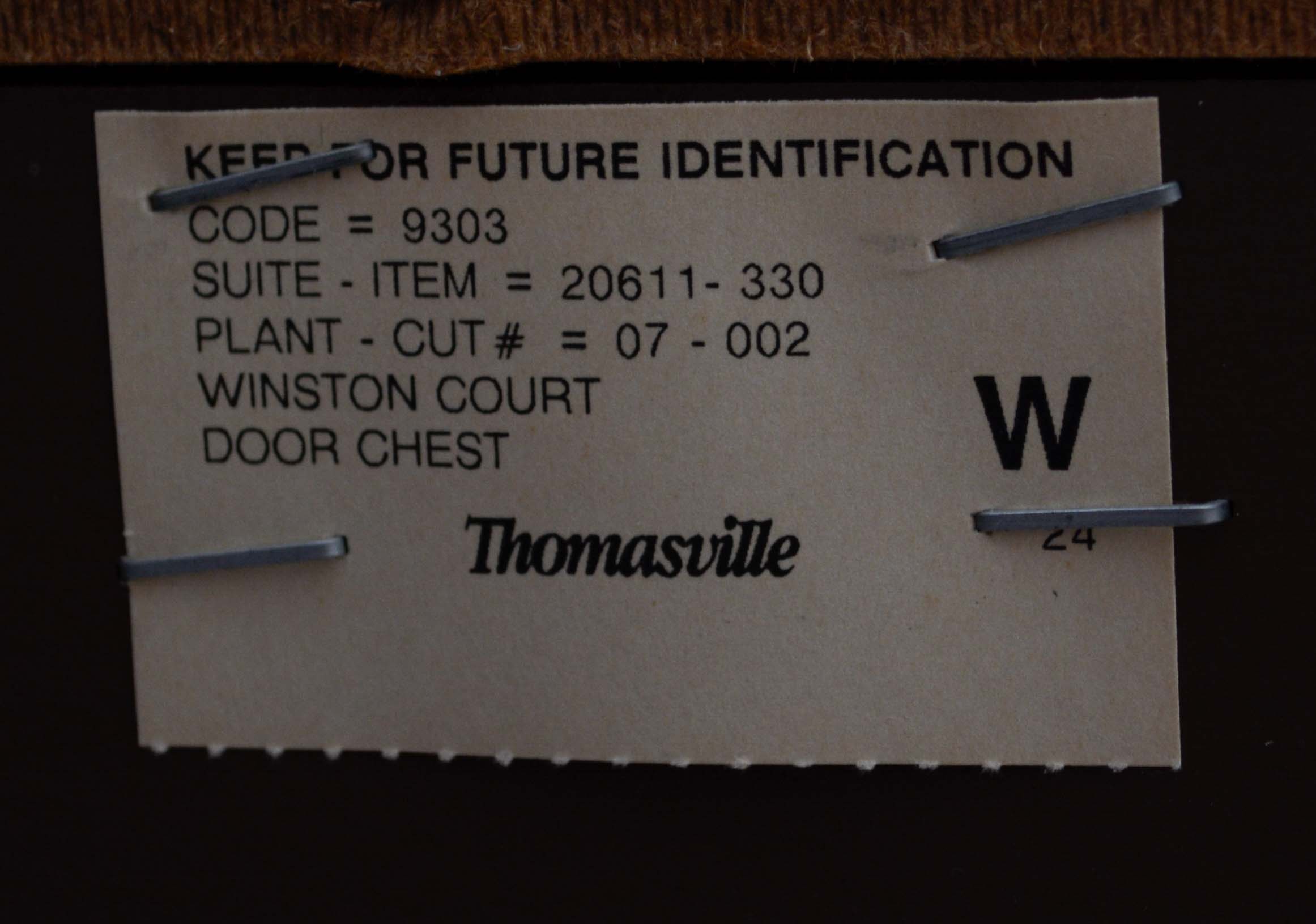 Chippendale Style Armoire by Thomasville