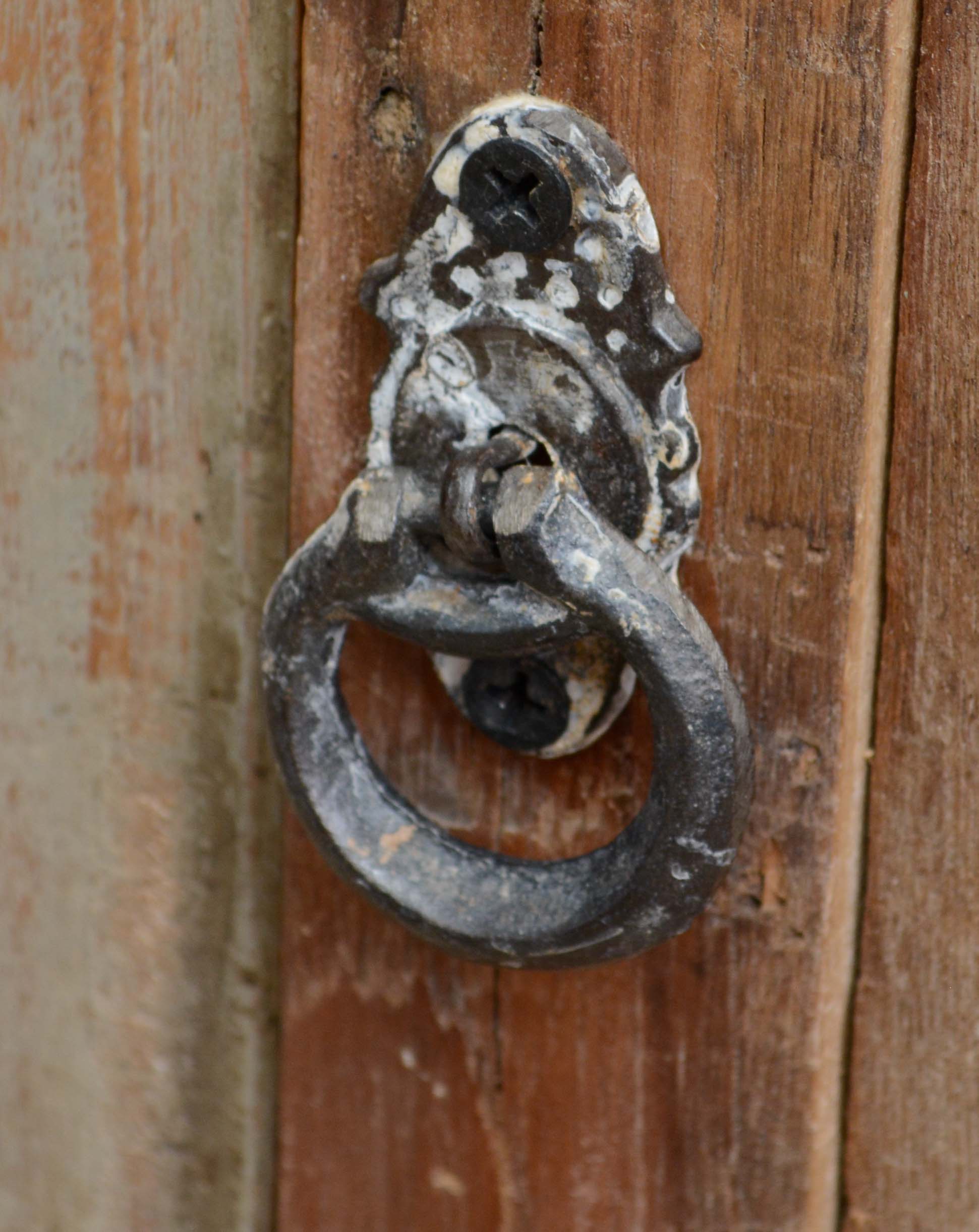 Rustic Style Side Cabinet
