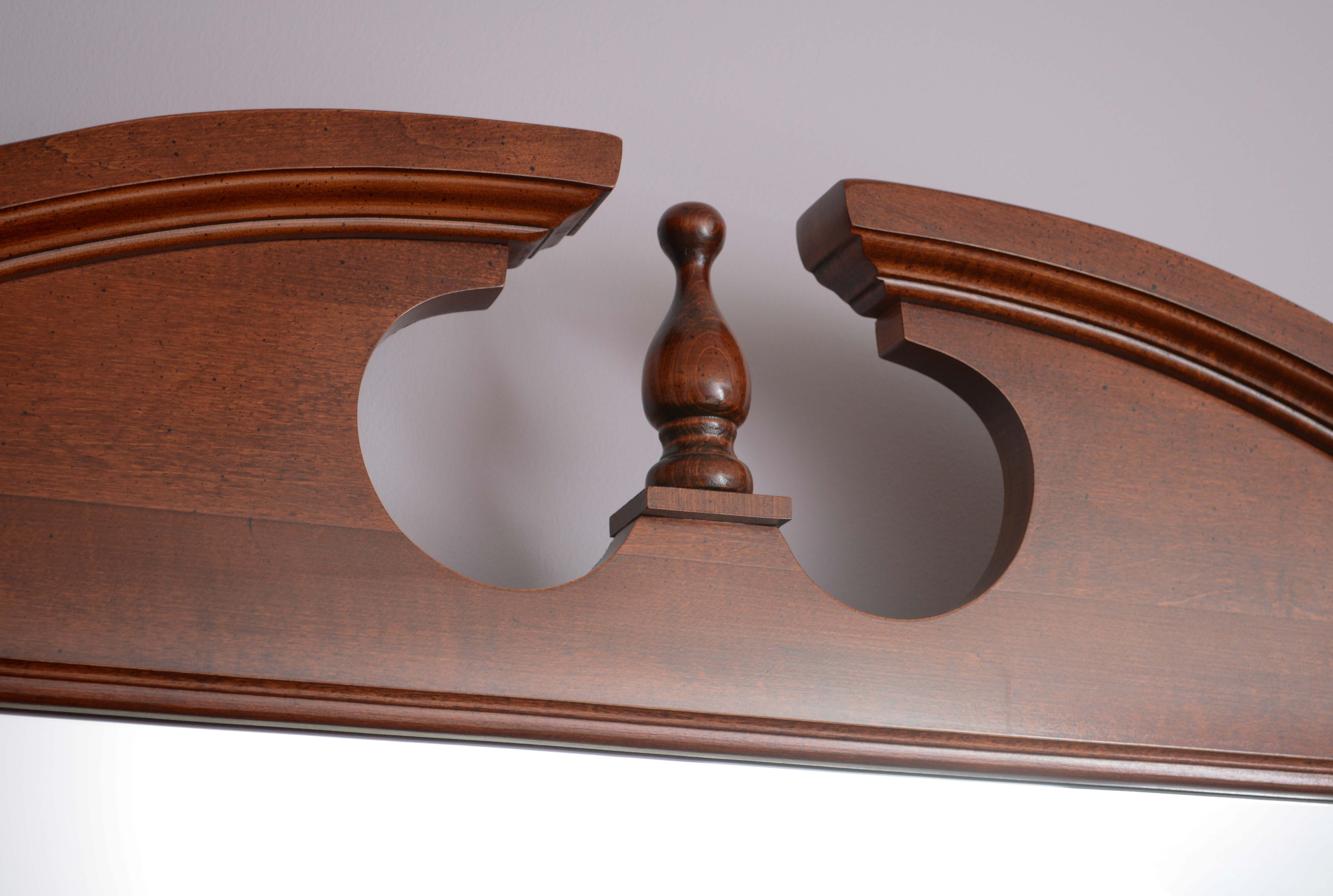 Chippendale Style Chest of Drawers with Mirror